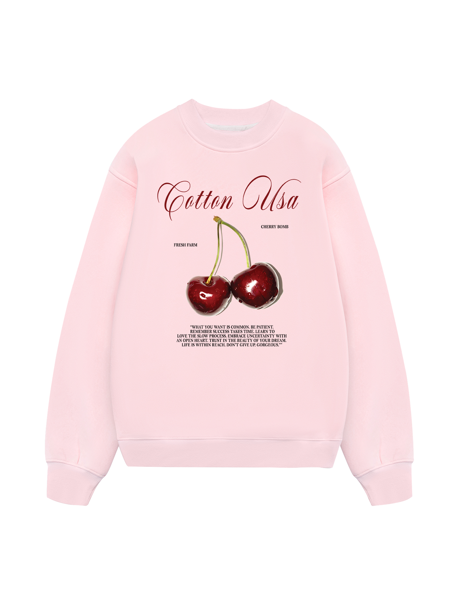 Cherry Classic Cherru Club Pink PlaidvSweater