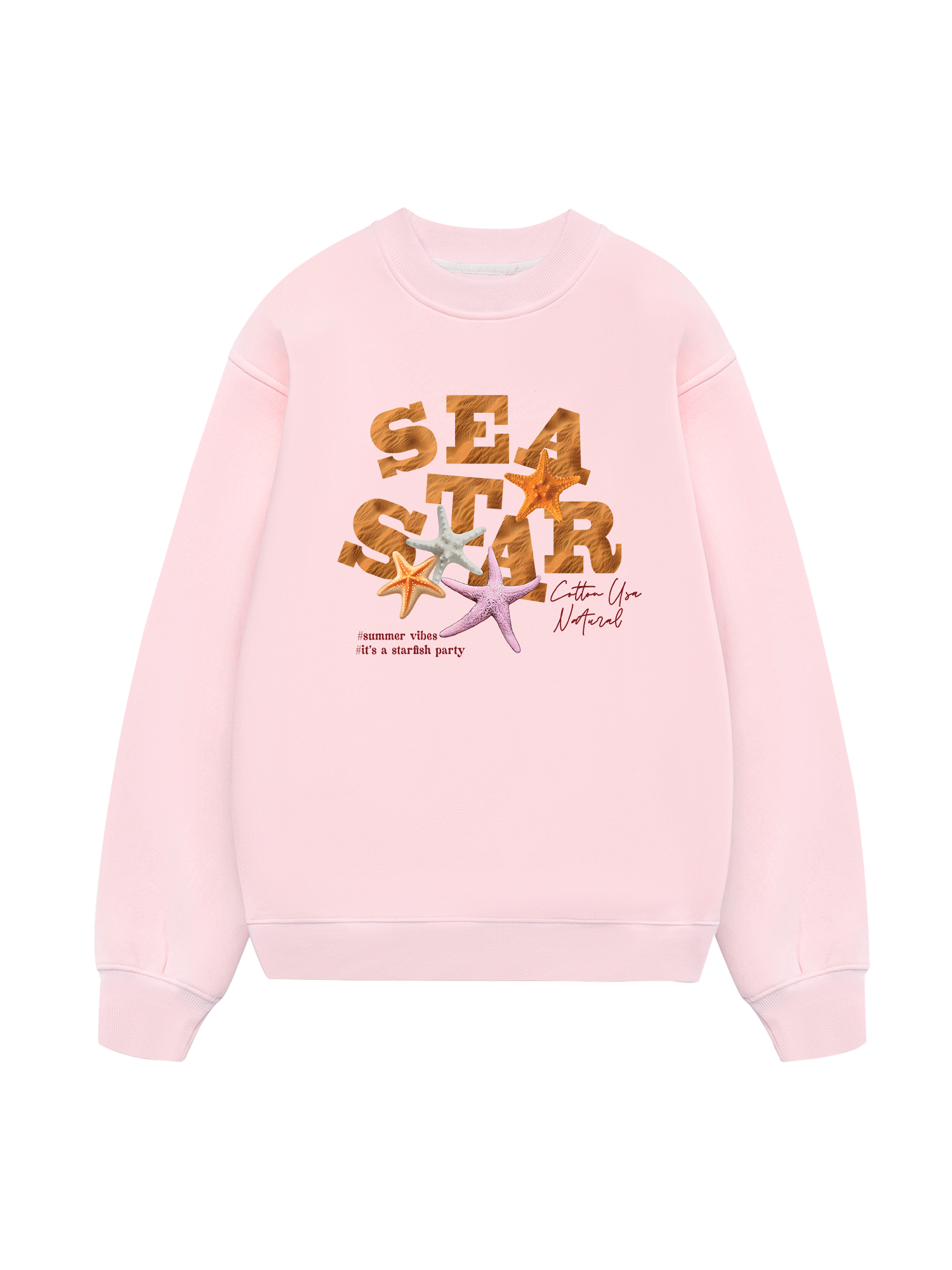 Tropical Starfish Parrty Sand Sweater