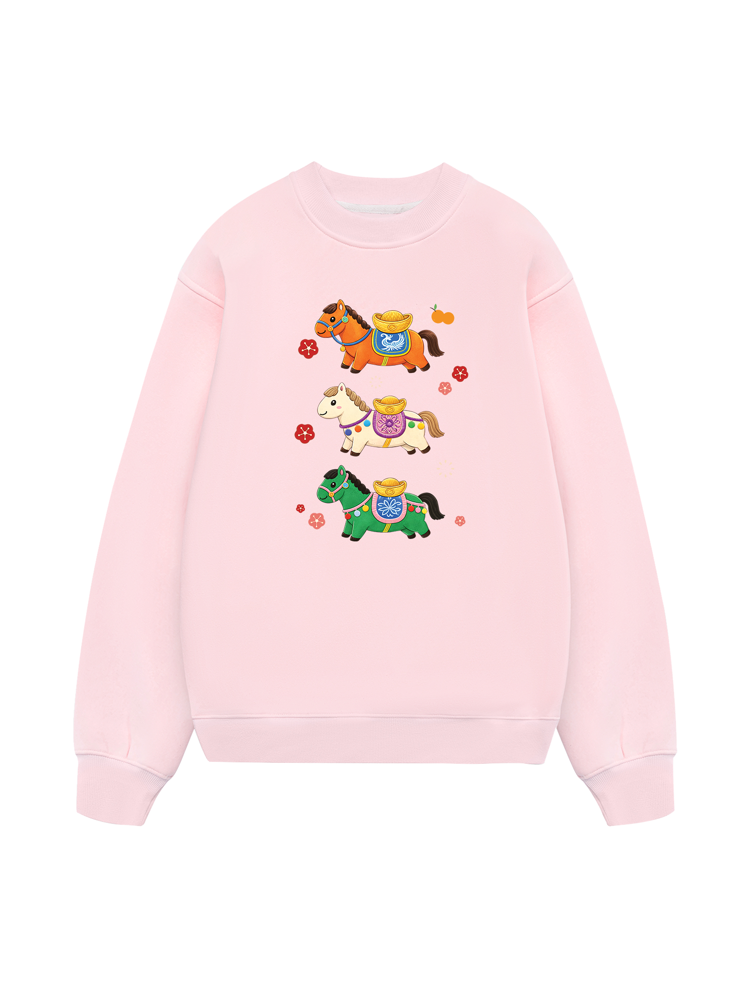 Tết Bính Ngọ 3 Chú Ngựa Sweater