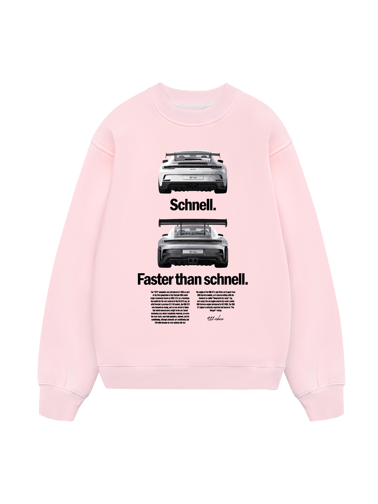 Porsche Faster Than Schnell Sweater