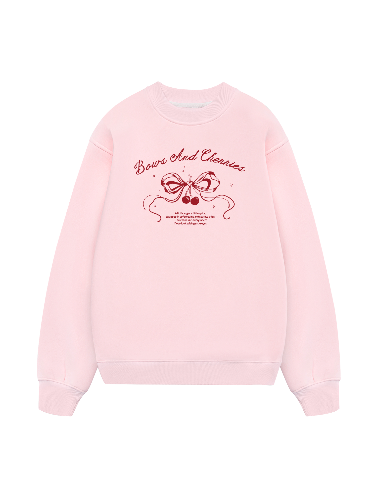 Bows And Cherries Sweater