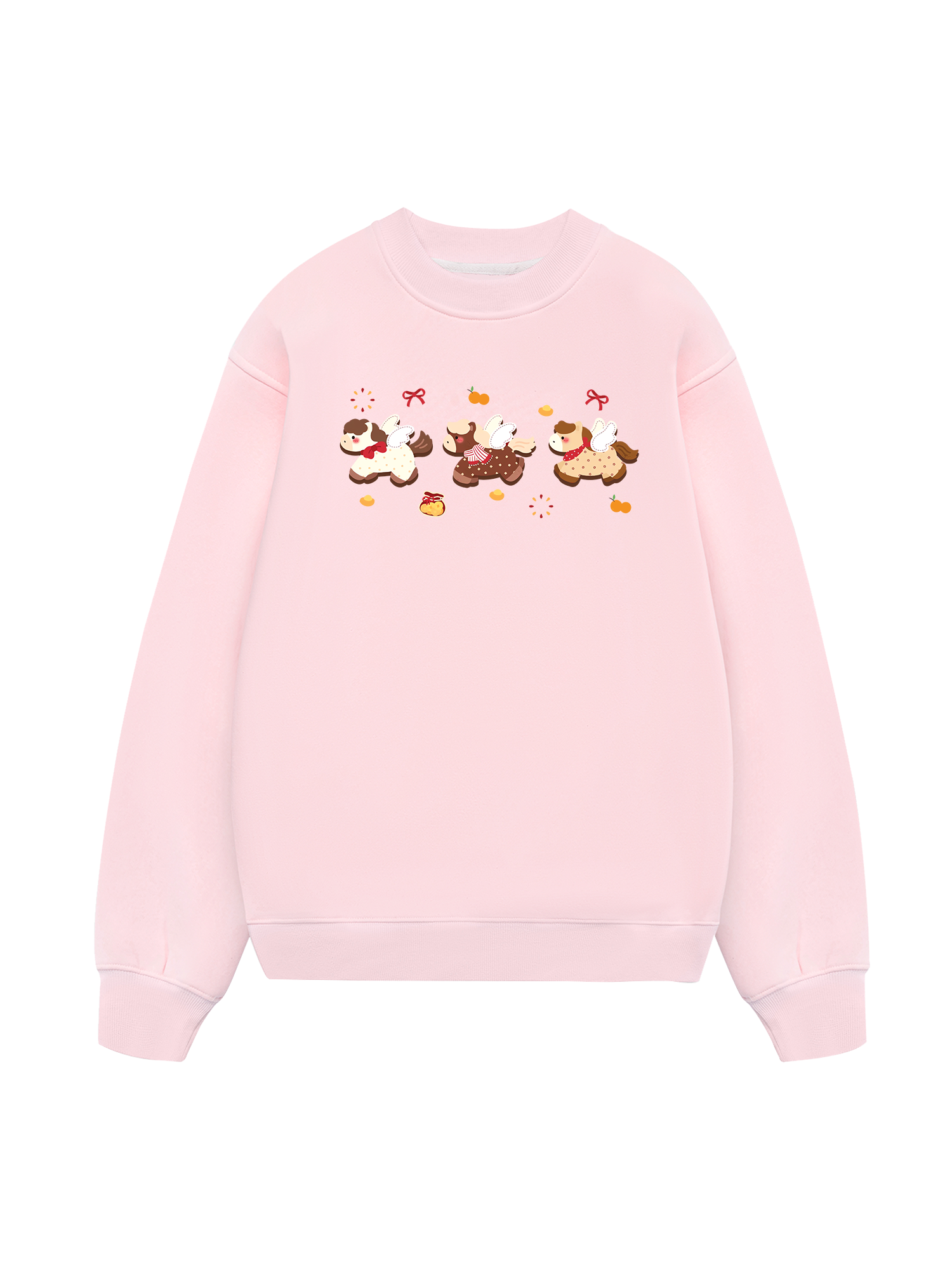 Tết Bính Ngọ  3 Bé Ngựa Sweater