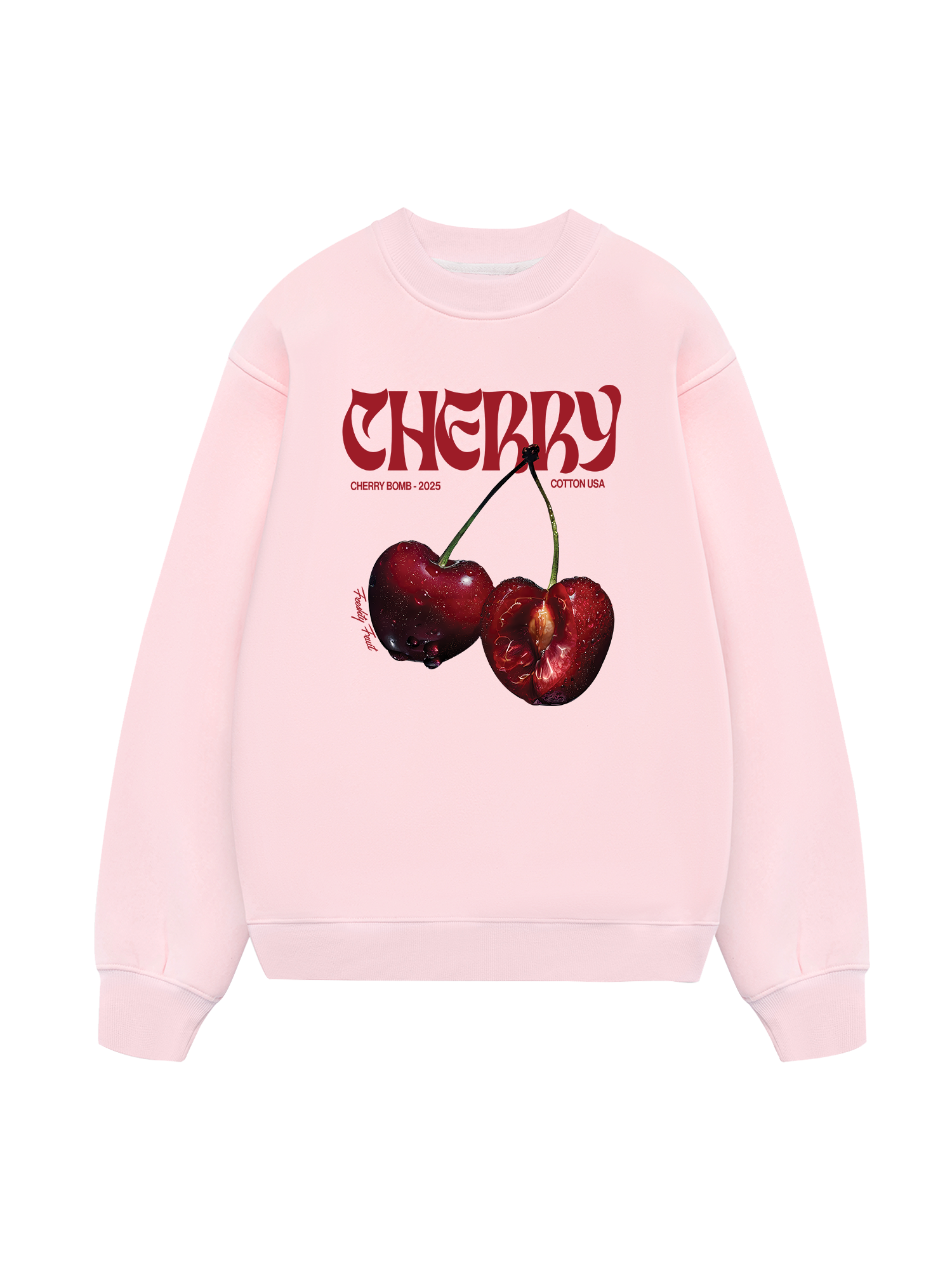 Cherry Freshty Fruit Sweater