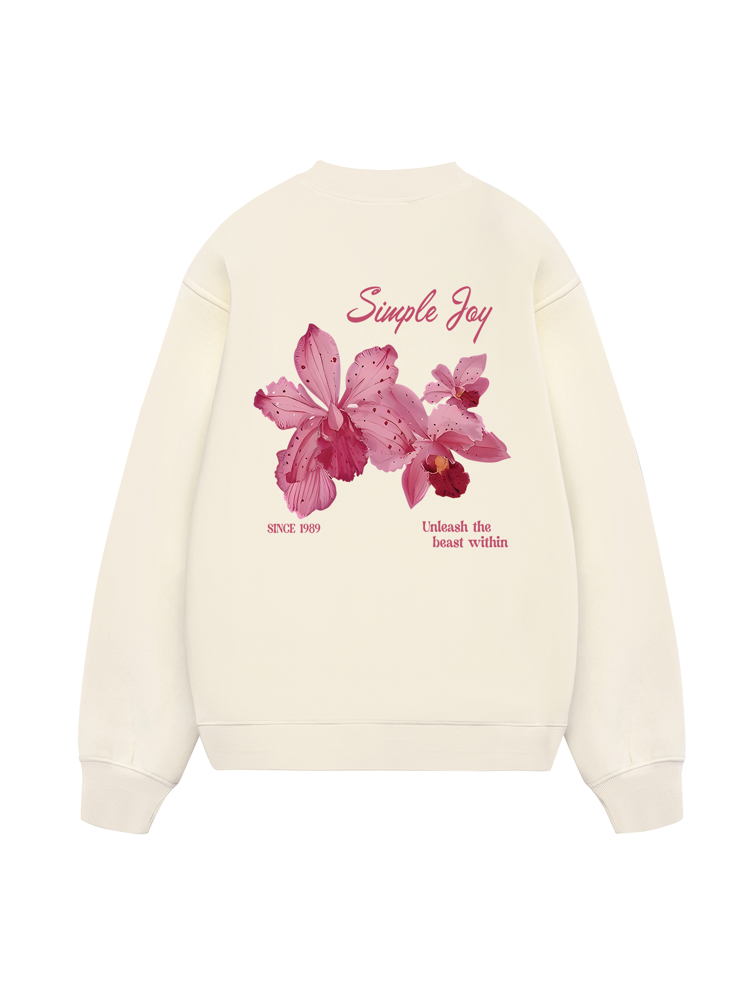 Floral Simple Day Sweater