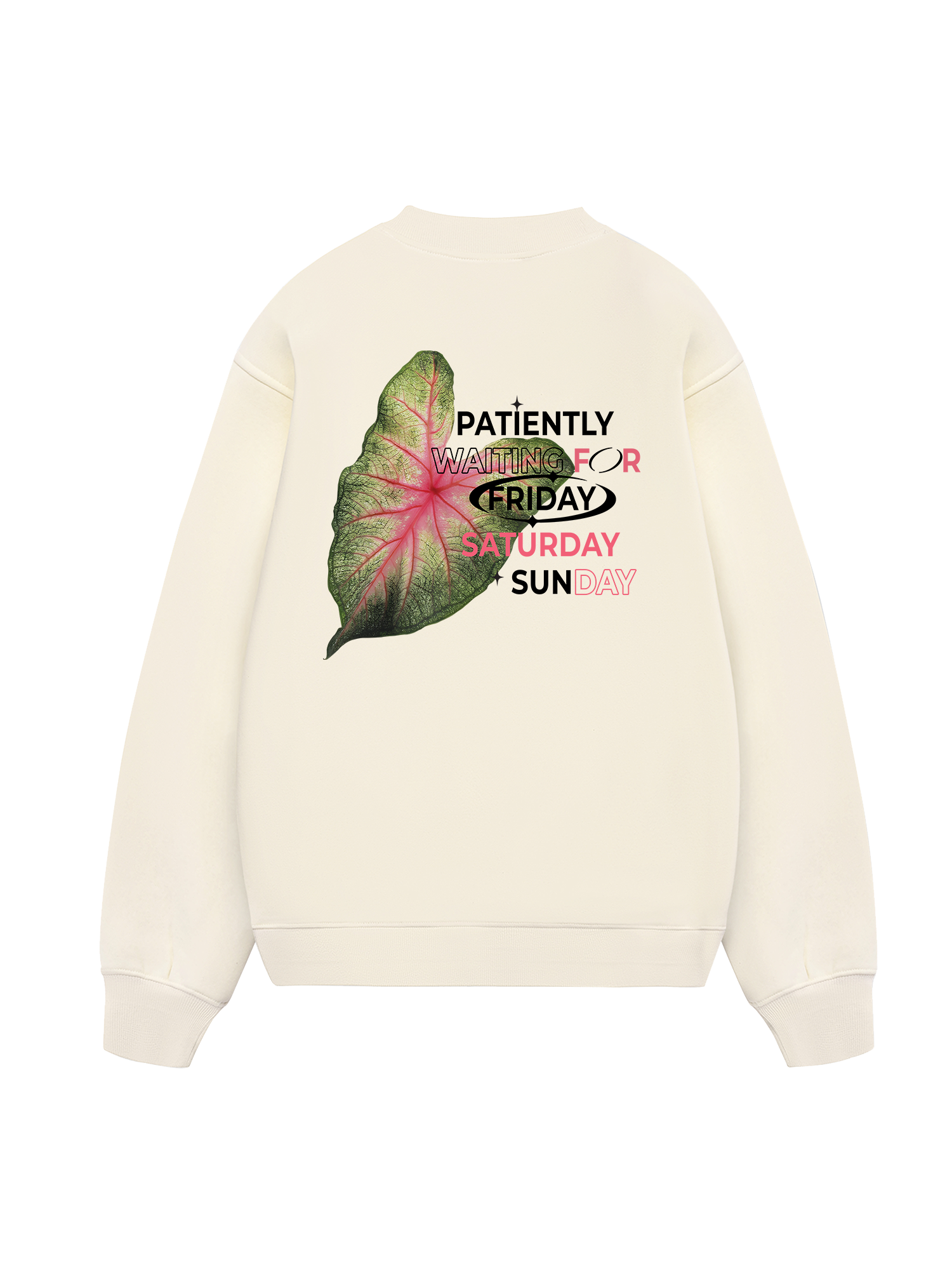 Tropical Leaf Sweater