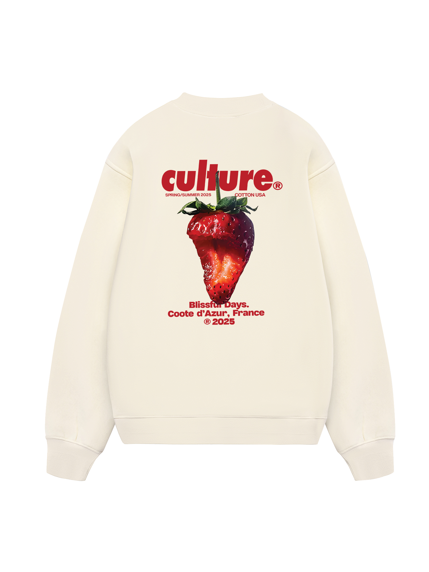 Tropical Culture Strawberry Sweater