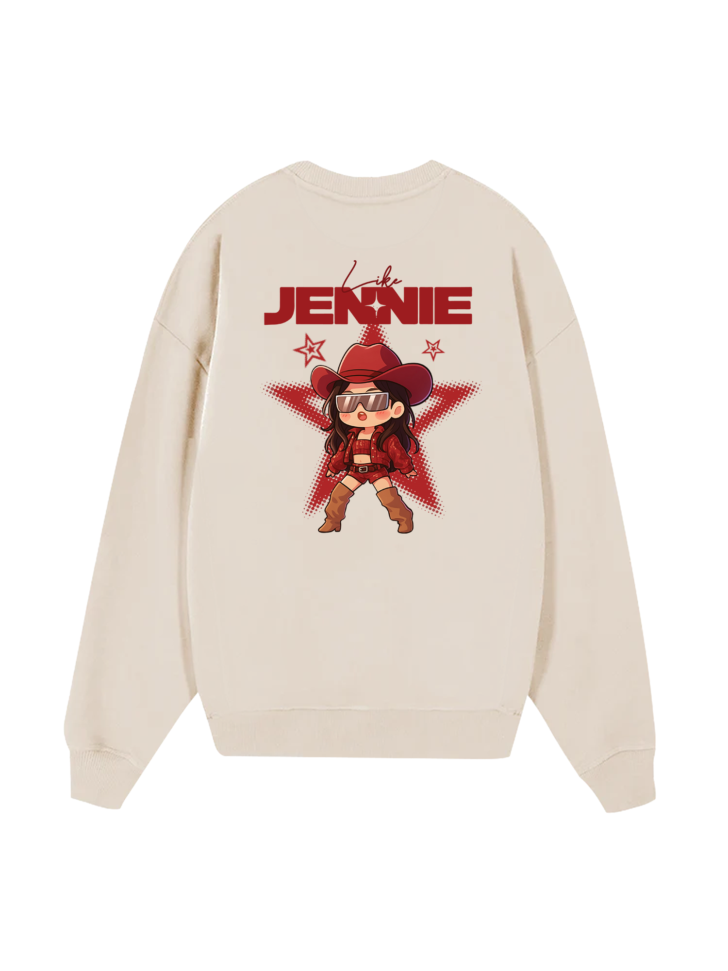 Black Pink Like Jenie Sweater