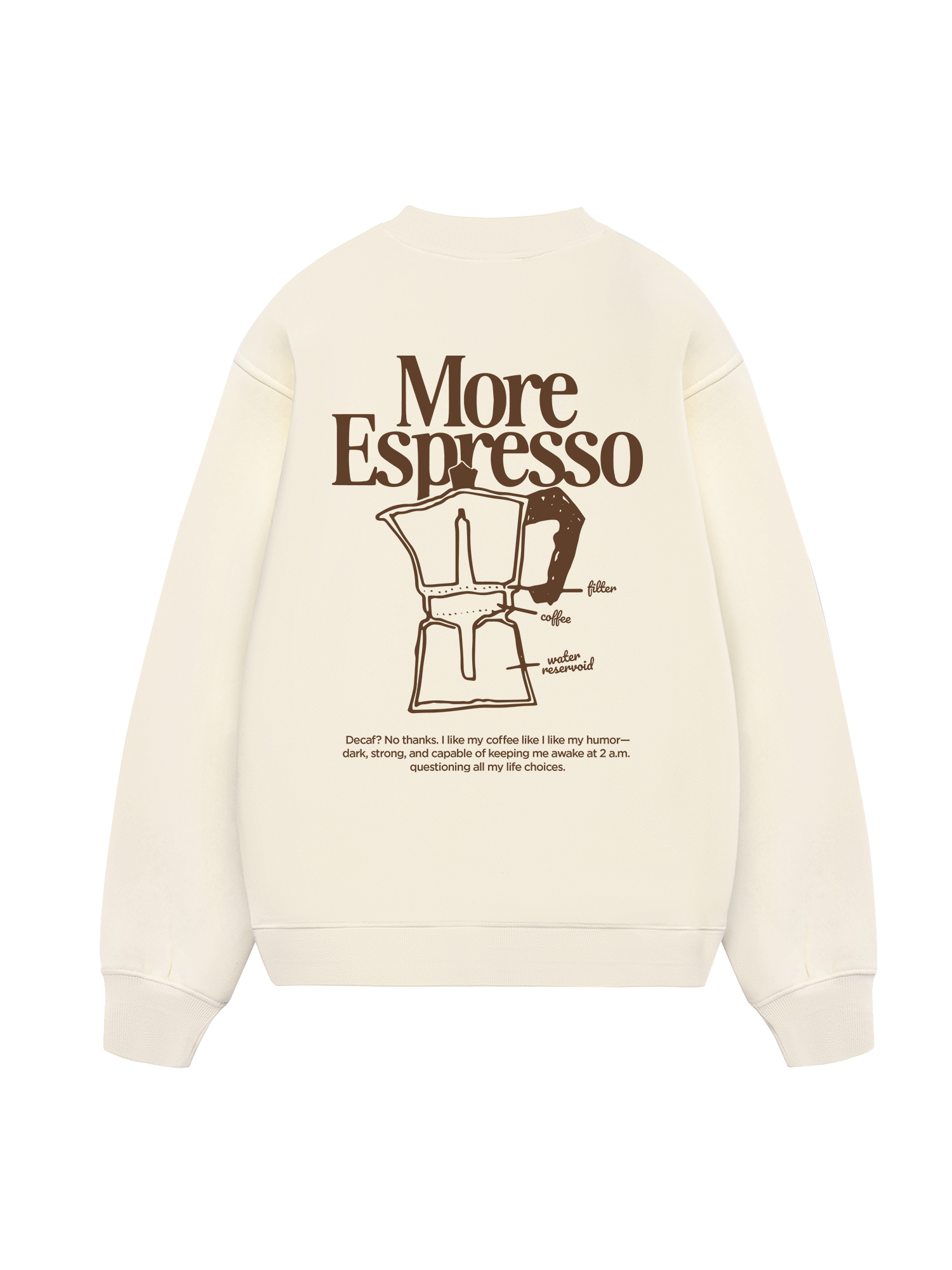 More Espresso Sweater