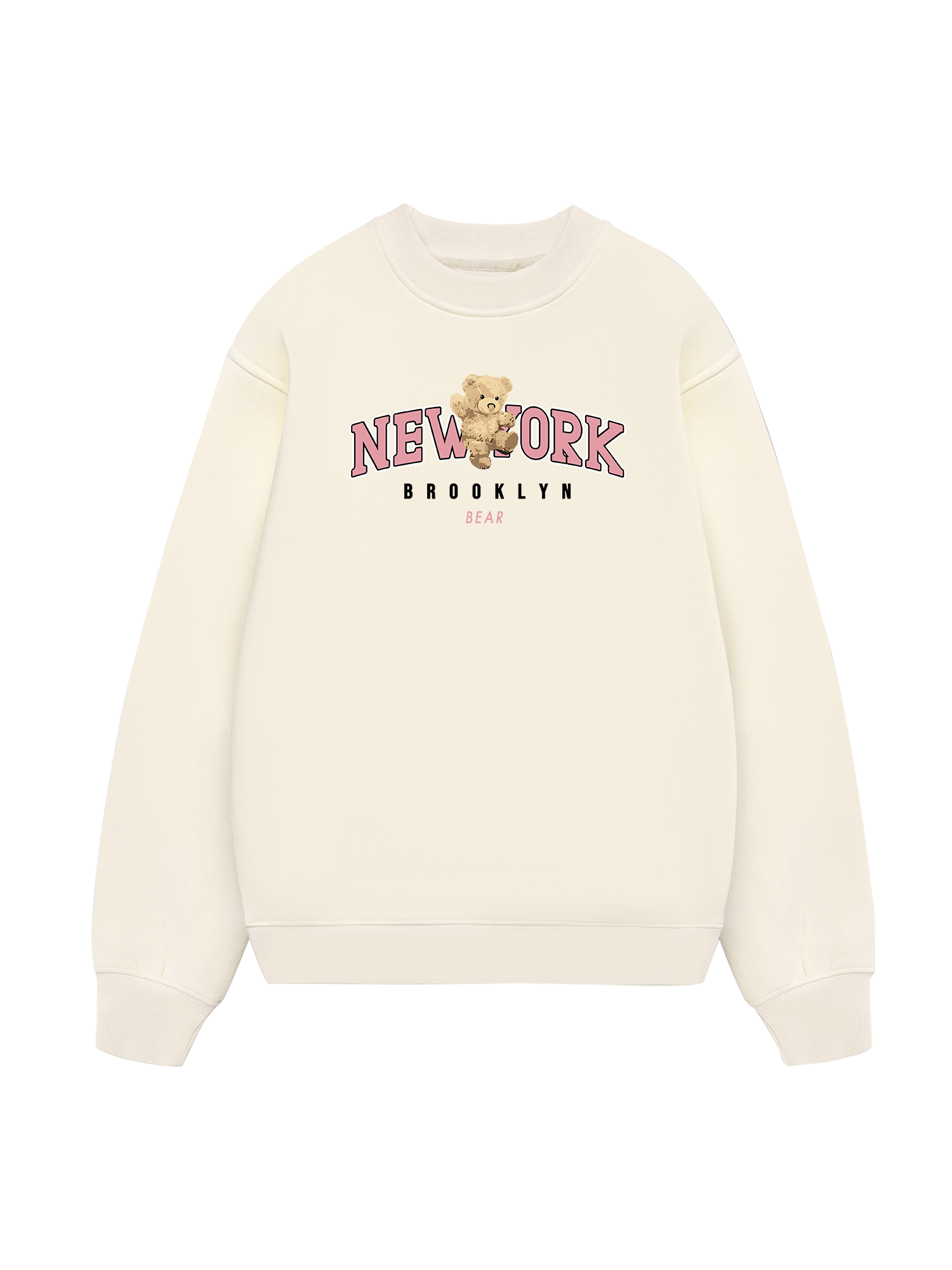 City Pink New York Bear  Sweater