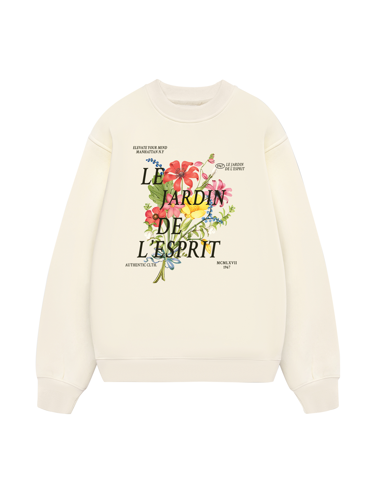 Floral Authentic Sweater