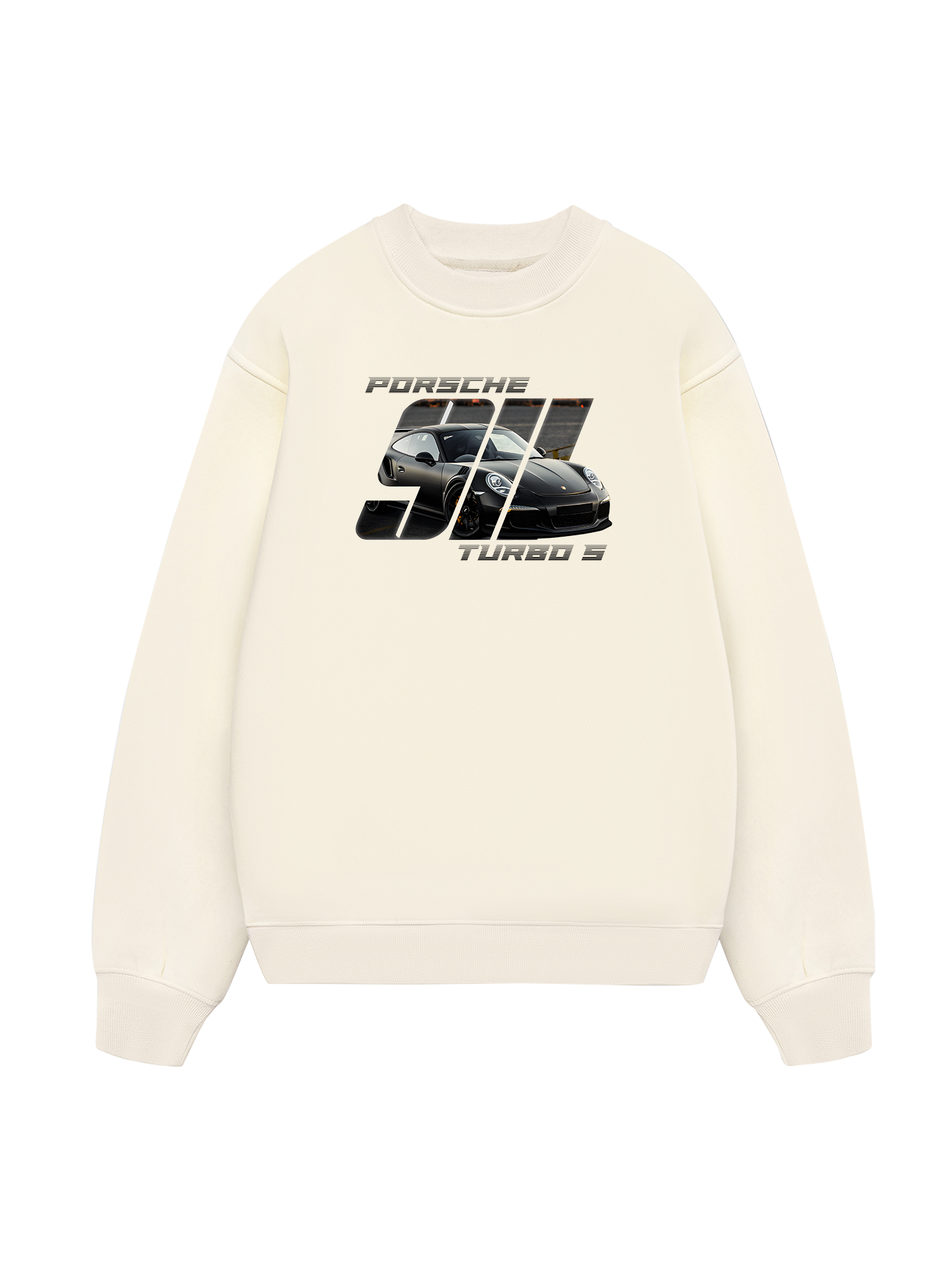 Porsche Silver Turbo S Sweater
