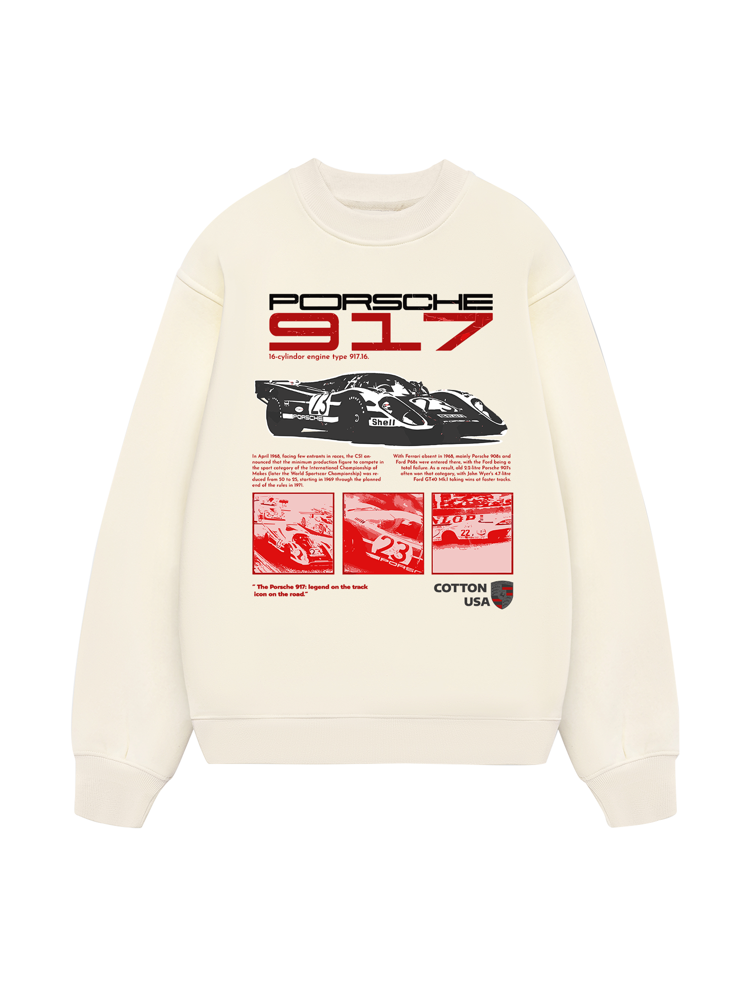 Porsche 917 16-Cylindor Sweater