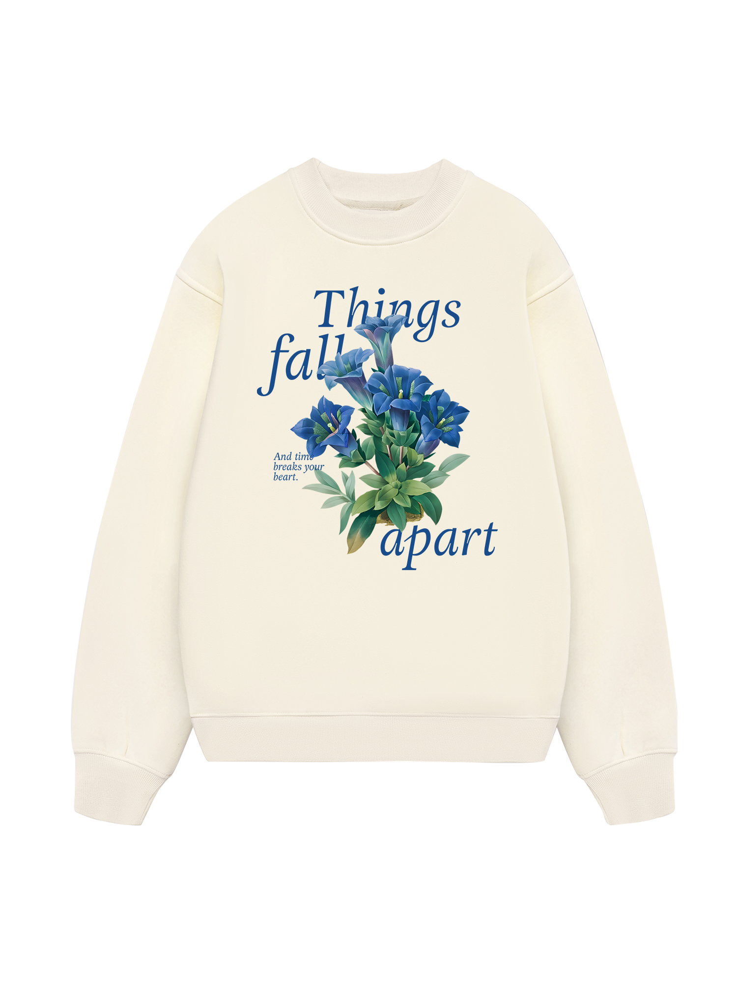 Floral Things Fall Apart Sweater