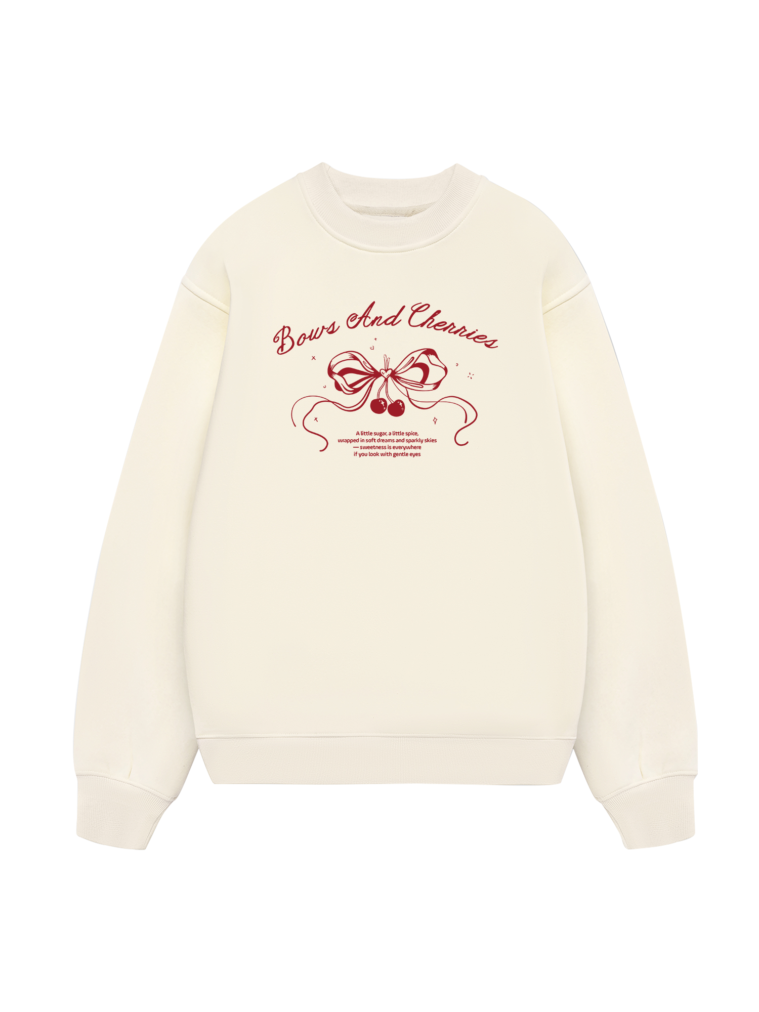 Bows And Cherries Sweater
