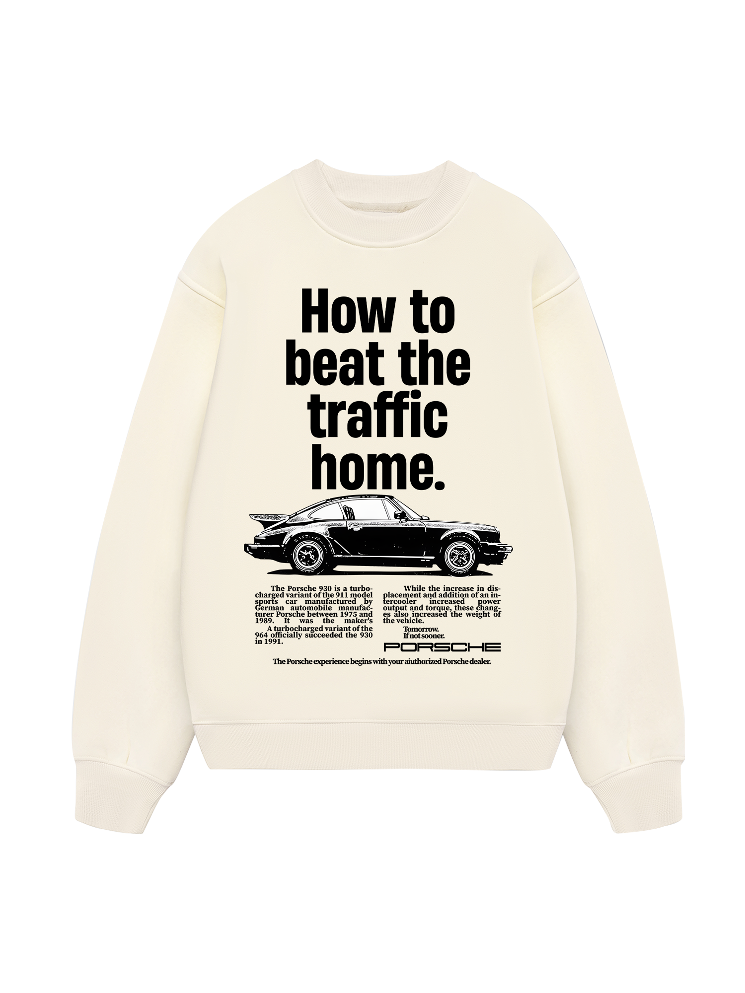Porsche How To Beat Sweater