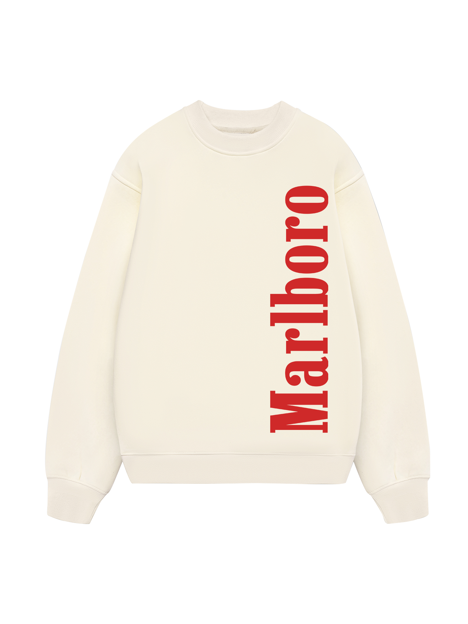 Marlboro Red Typo Logo Sweater