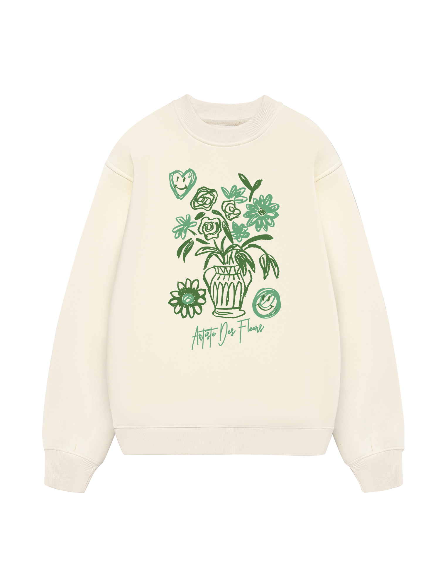 Floral Artiste Des Fleurs Sweater
