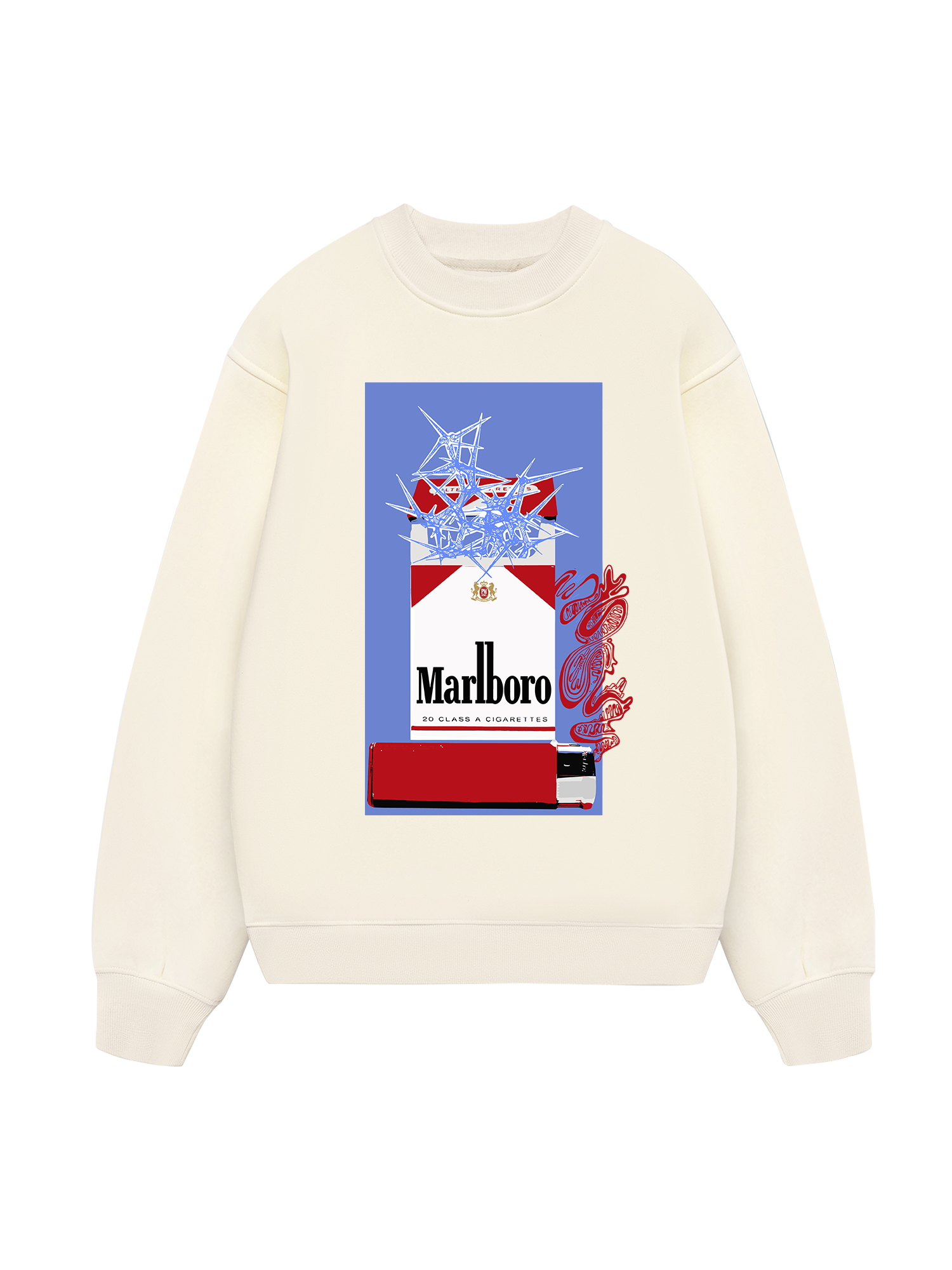 Marlboro Street Art Sweater