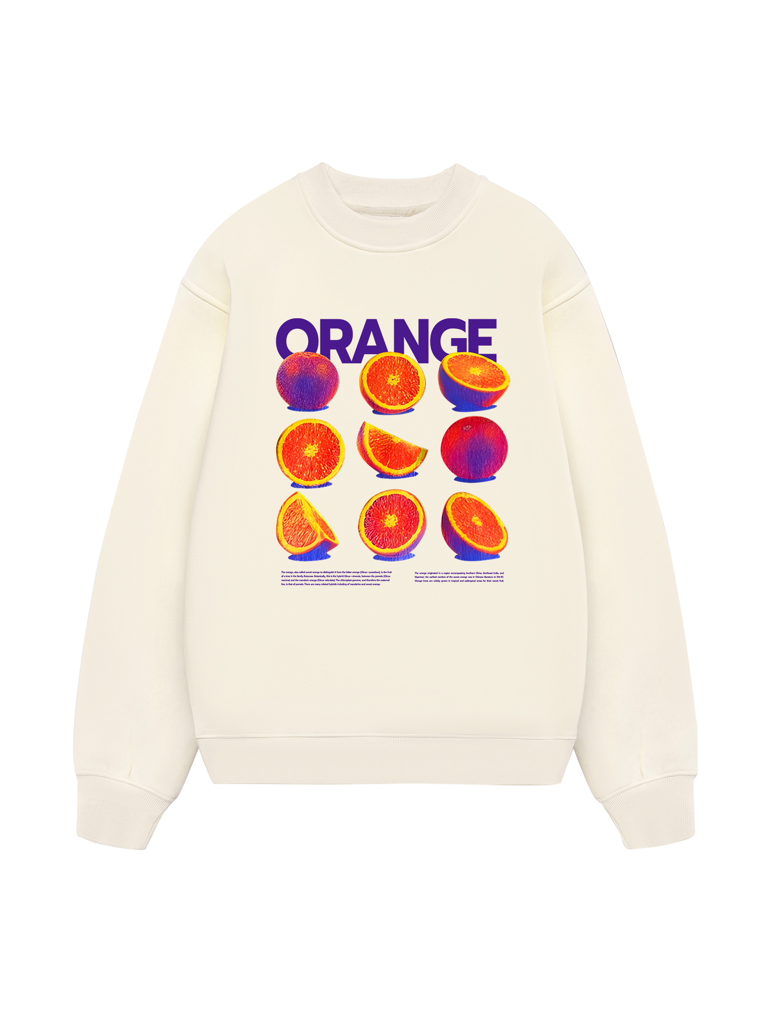 Tropical Orange Vitamin Sweater