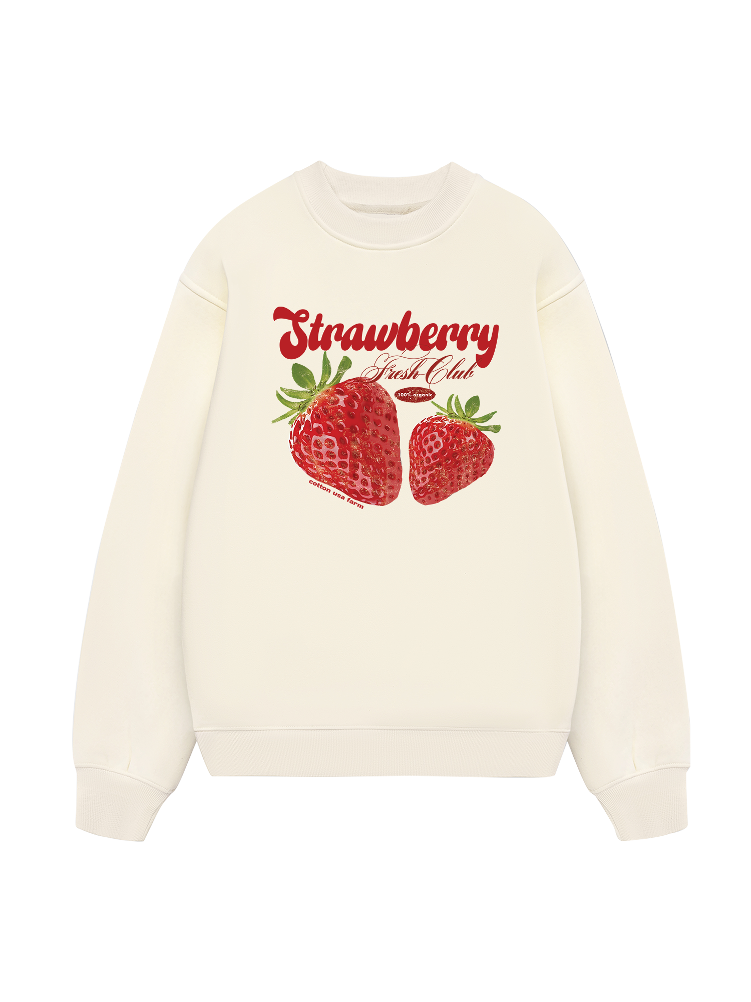 Tropical Strawberry Fresh Club Sweater
