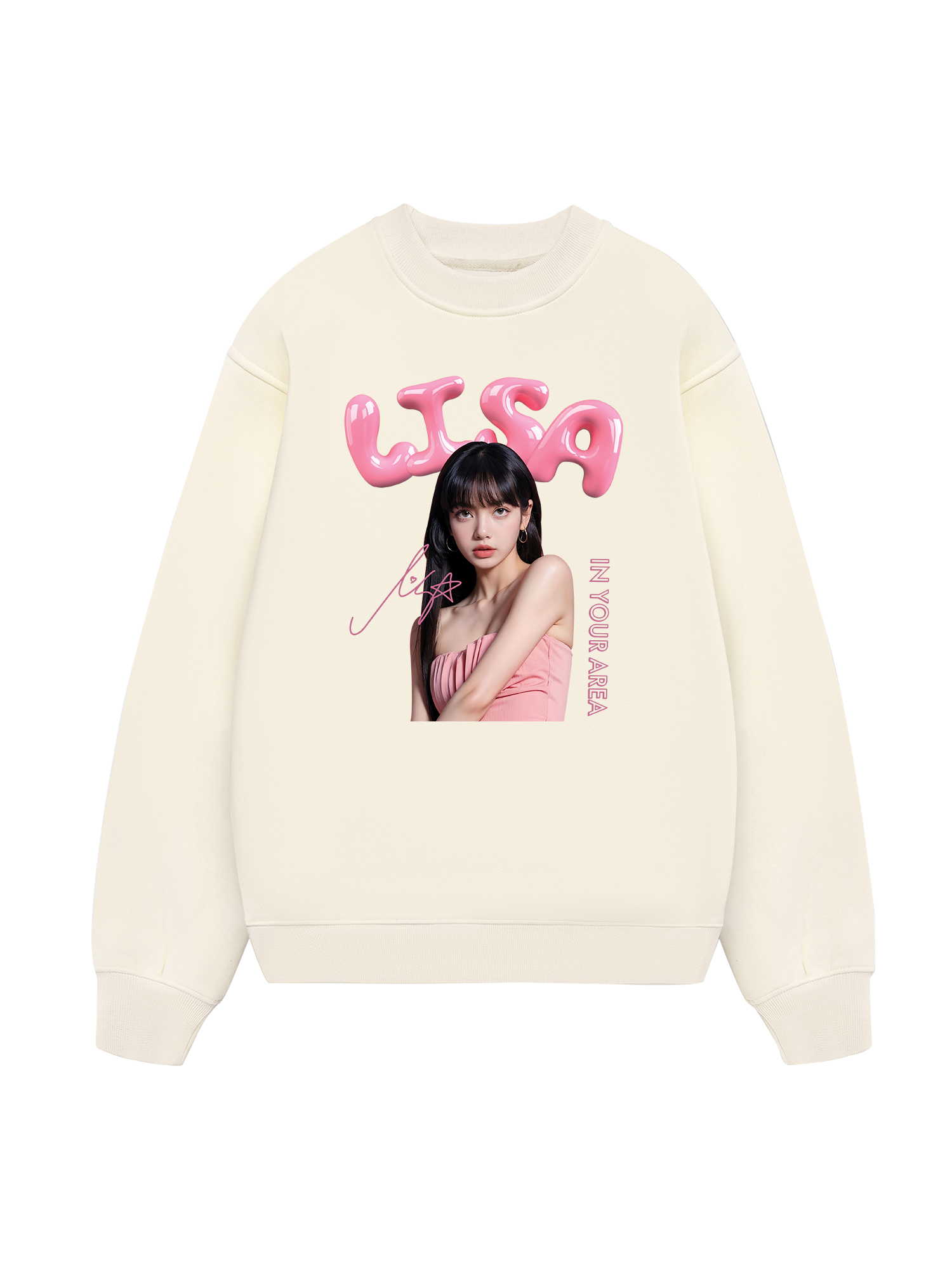 Black Pink Lisa  Sweater