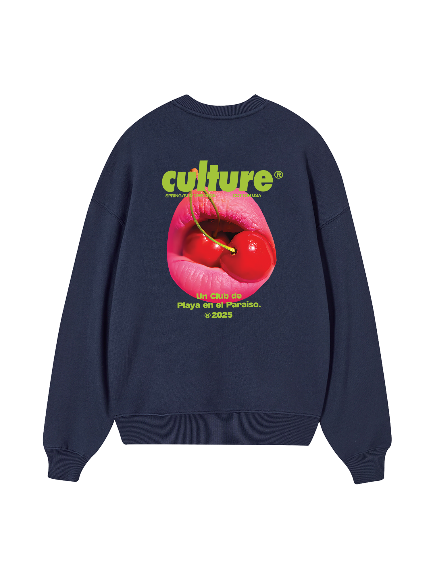 Tropical Culture Cherry Lip Sweater