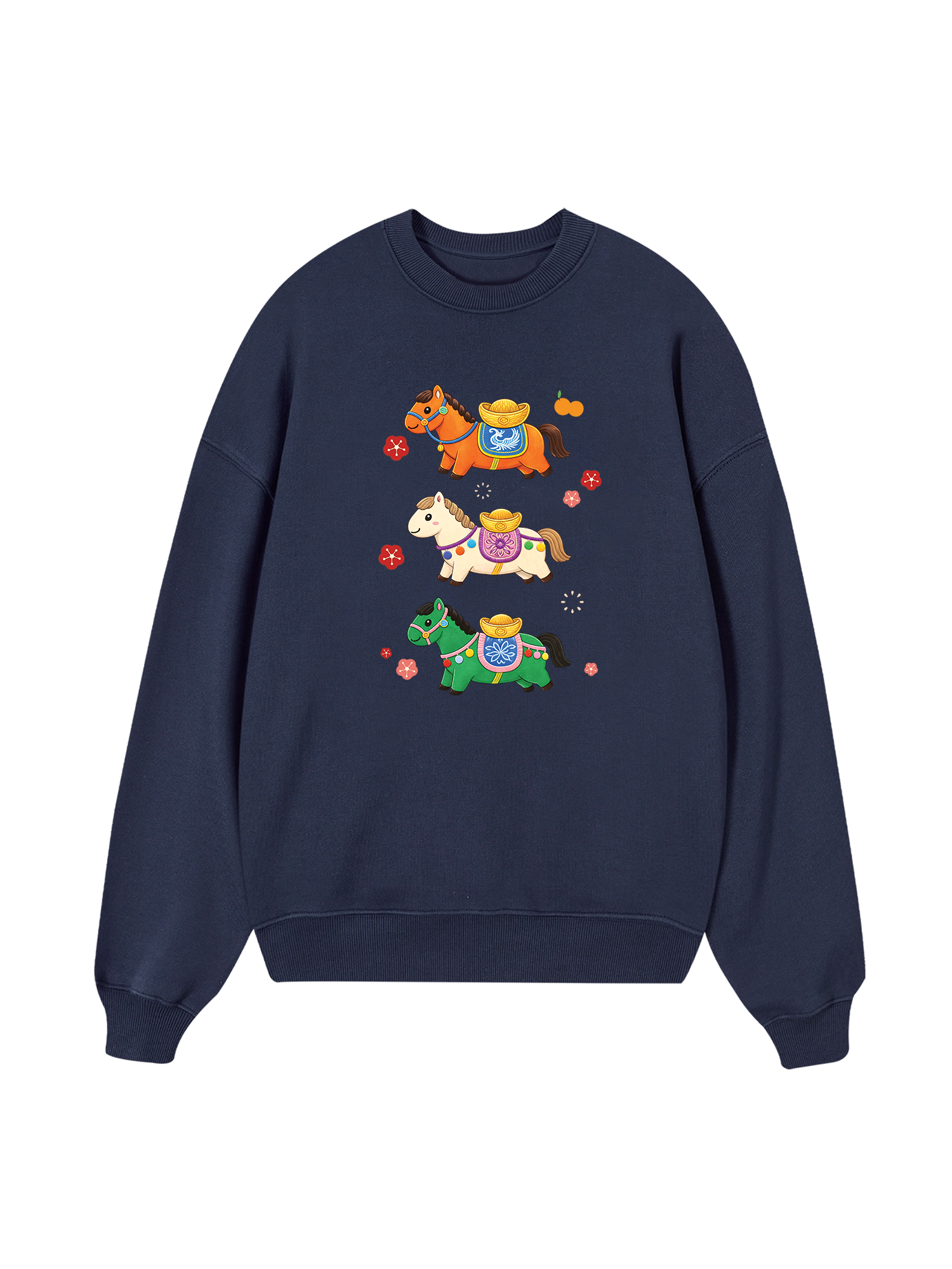 Tết Bính Ngọ 3 Chú Ngựa Sweater