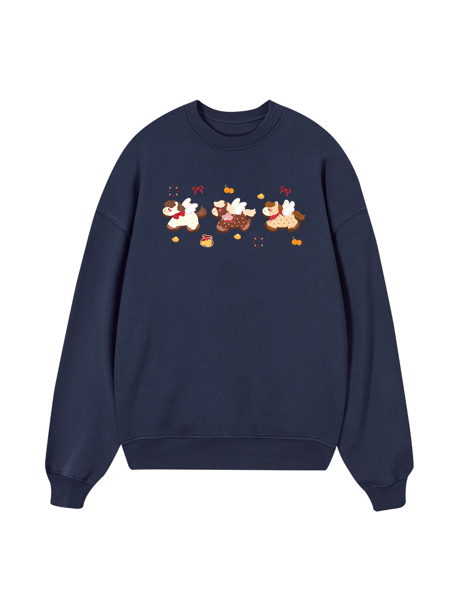 Tết Bính Ngọ  3 Bé Ngựa Sweater