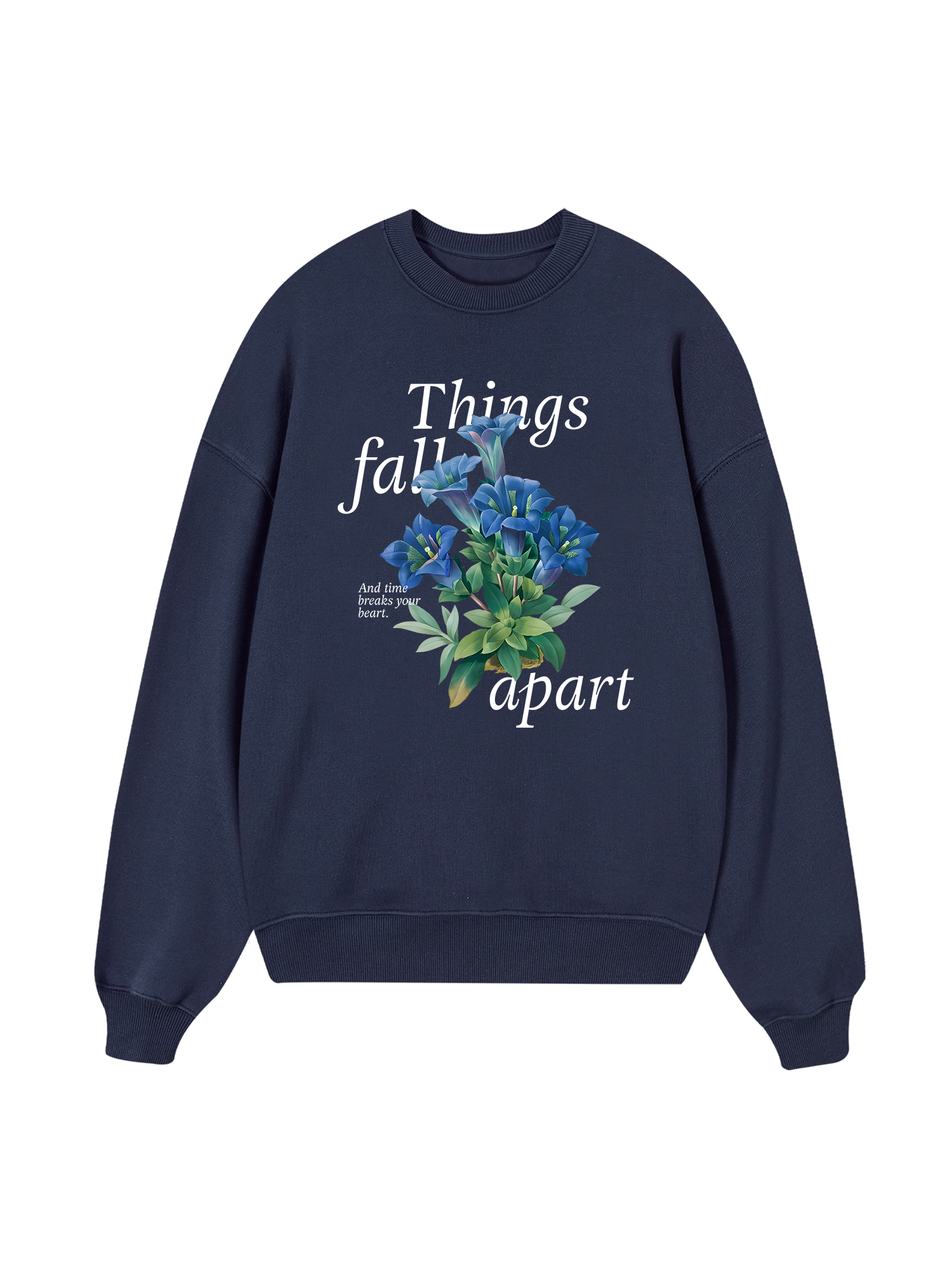 Floral Things Fall Apart Sweater