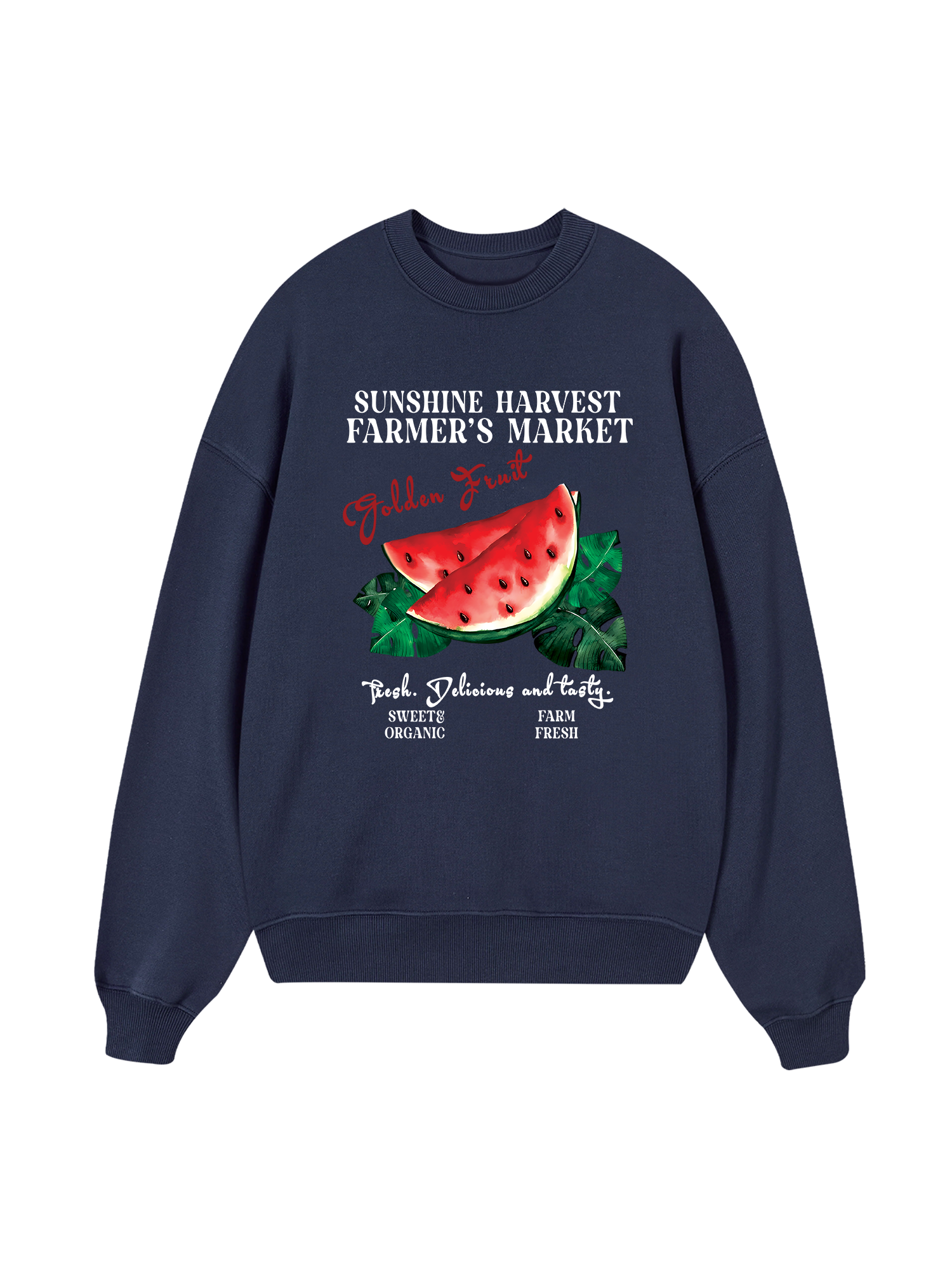 Tropical Watermelon Farm Marrket Sweater