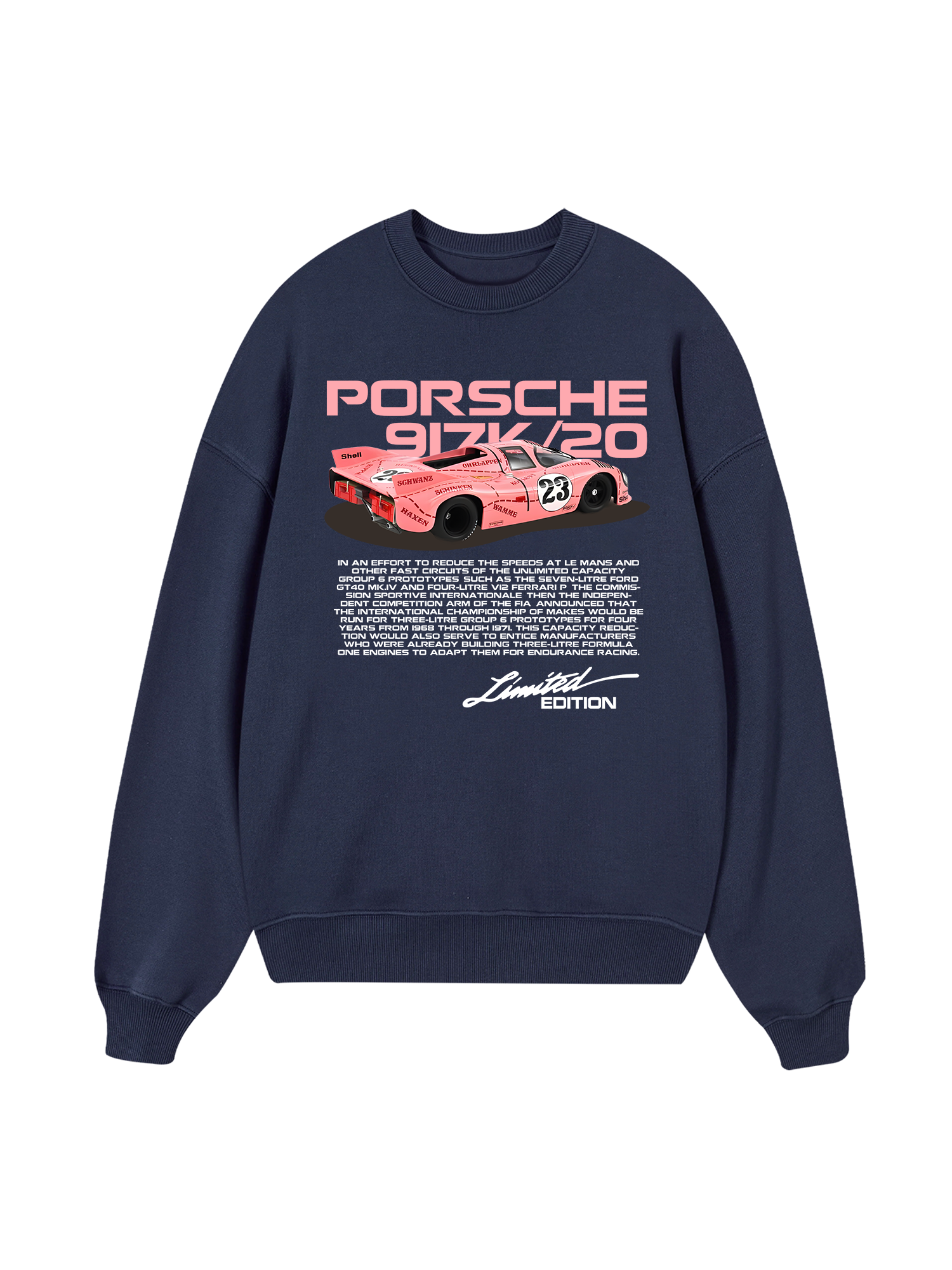 Porsche 917K Pink Pig Sweater