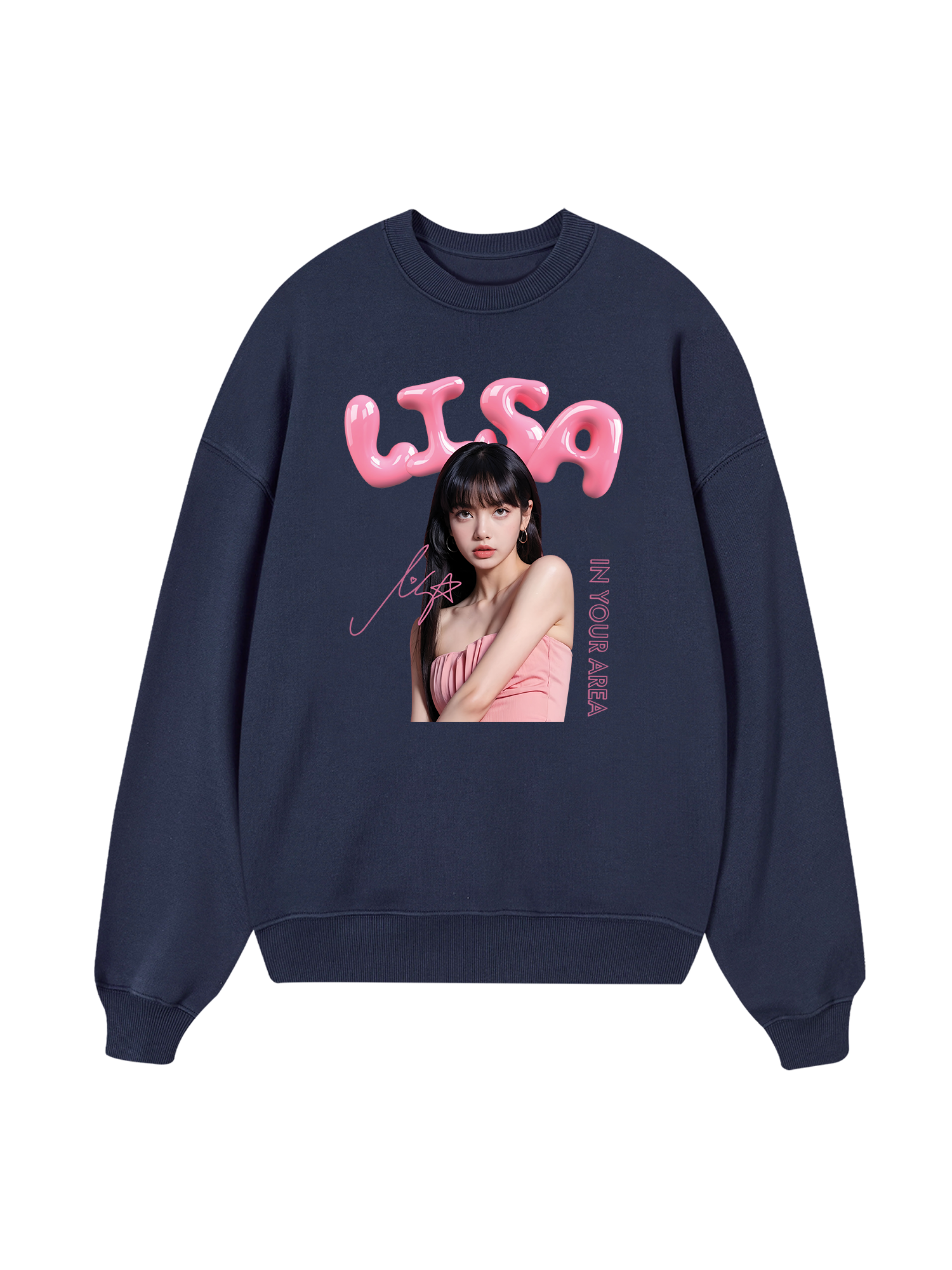 Black Pink Lisa  Sweater