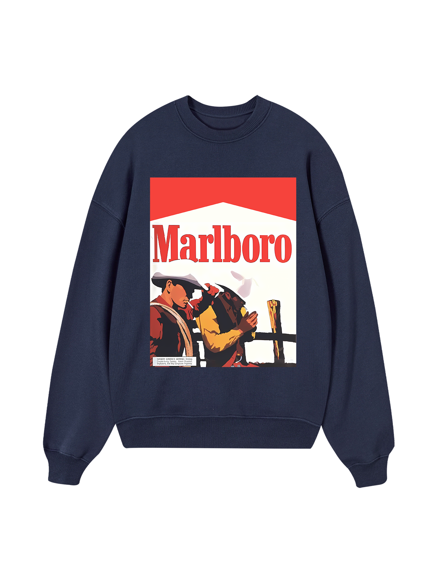 Marlboro Hunting Cowboy Sweater