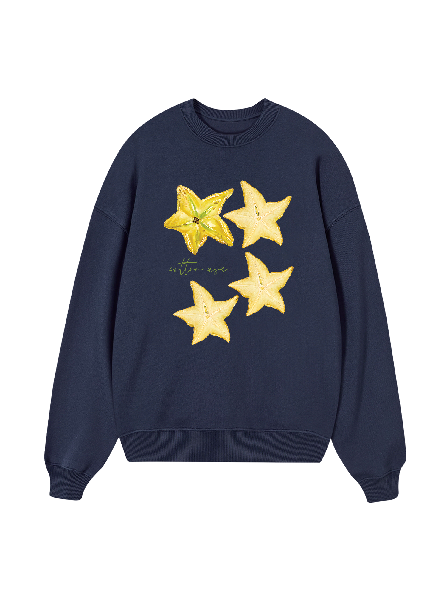 Tropical Star fruit Sweater