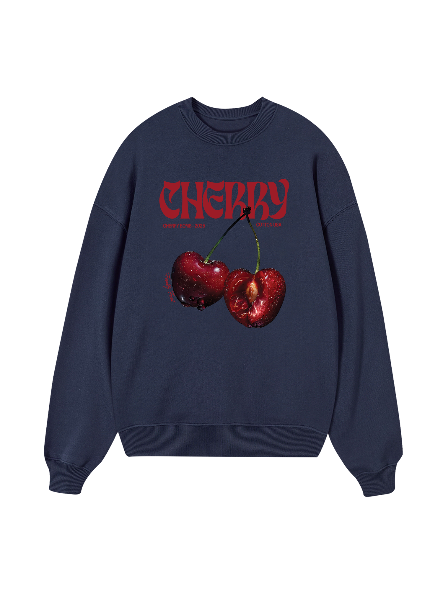 Cherry Freshty Fruit Sweater