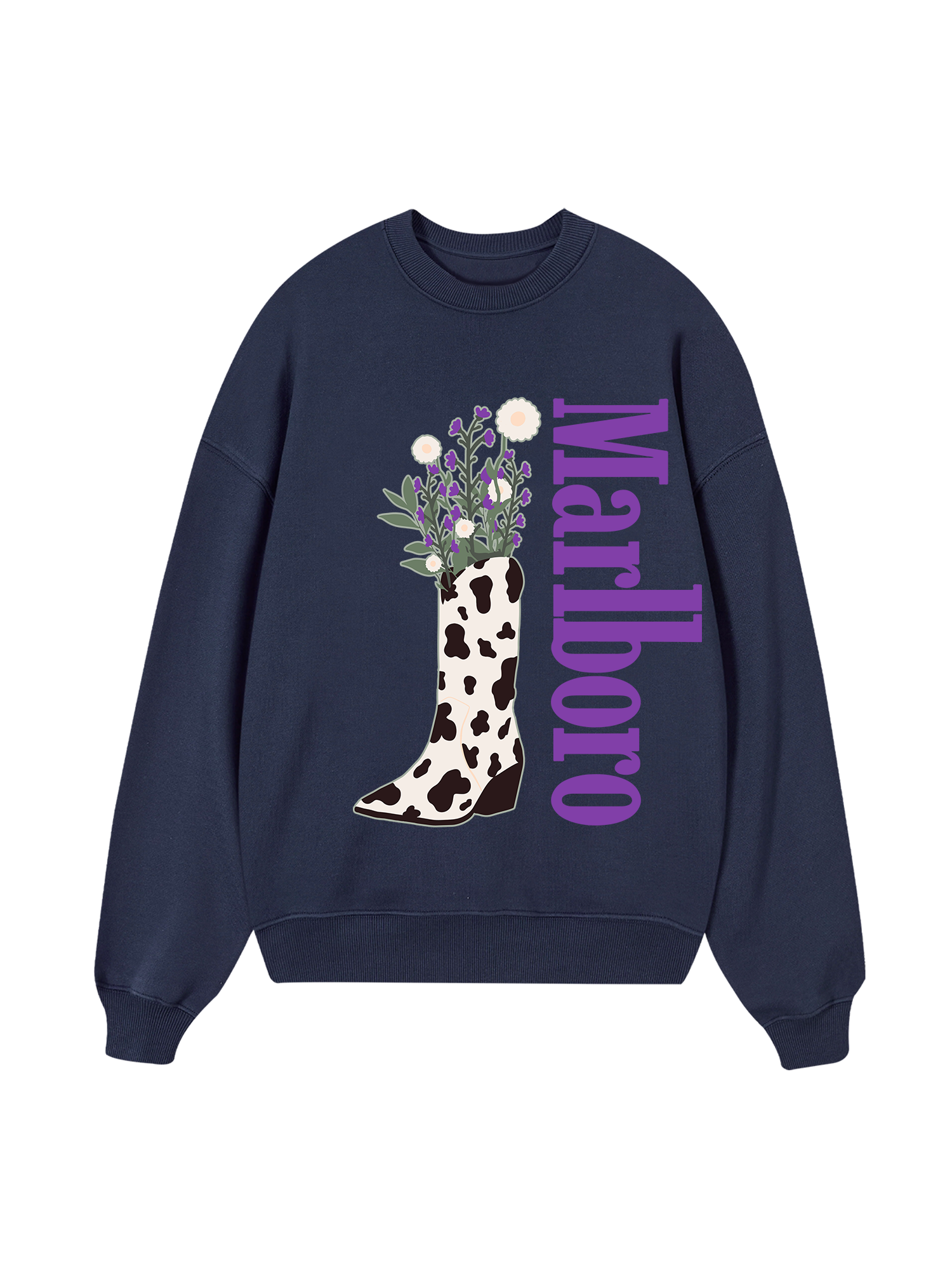 Marlboro Flower In My Boot Sweater