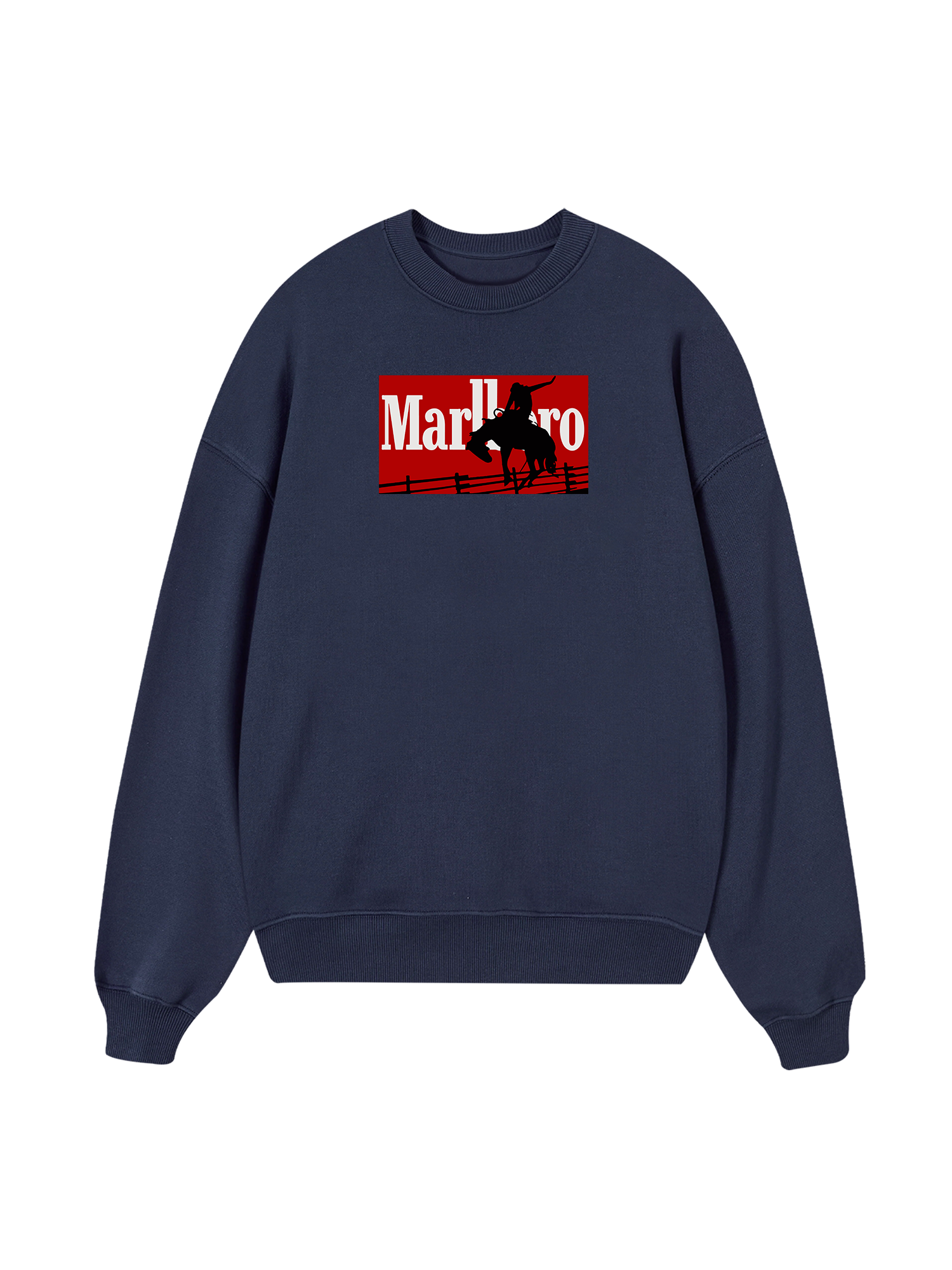Marlboro Vaulting Cowboy Sweater