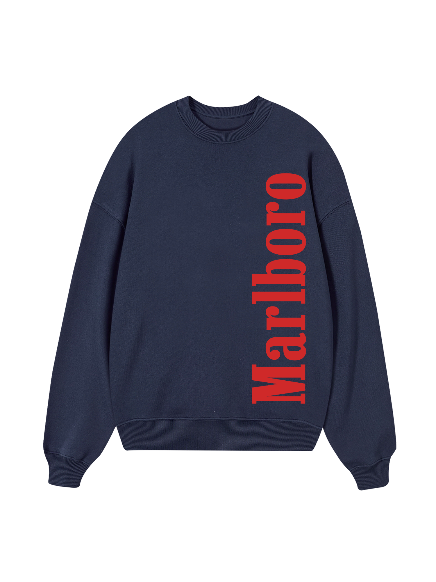 Marlboro Red Typo Logo Sweater