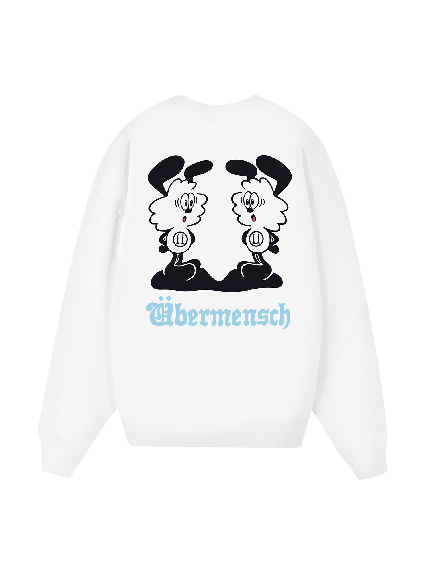 Cartoon Mascot Ubermensch Sweater