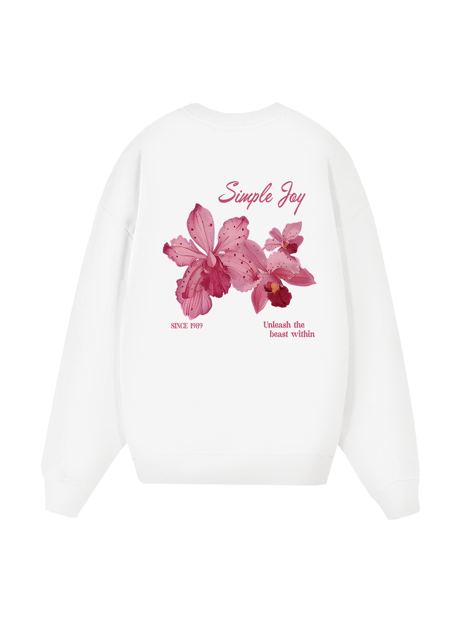 Floral Simple Day Sweater