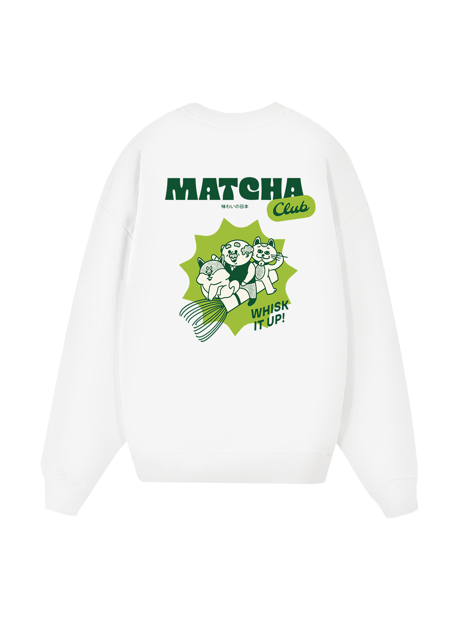 Matcha Club Sweater