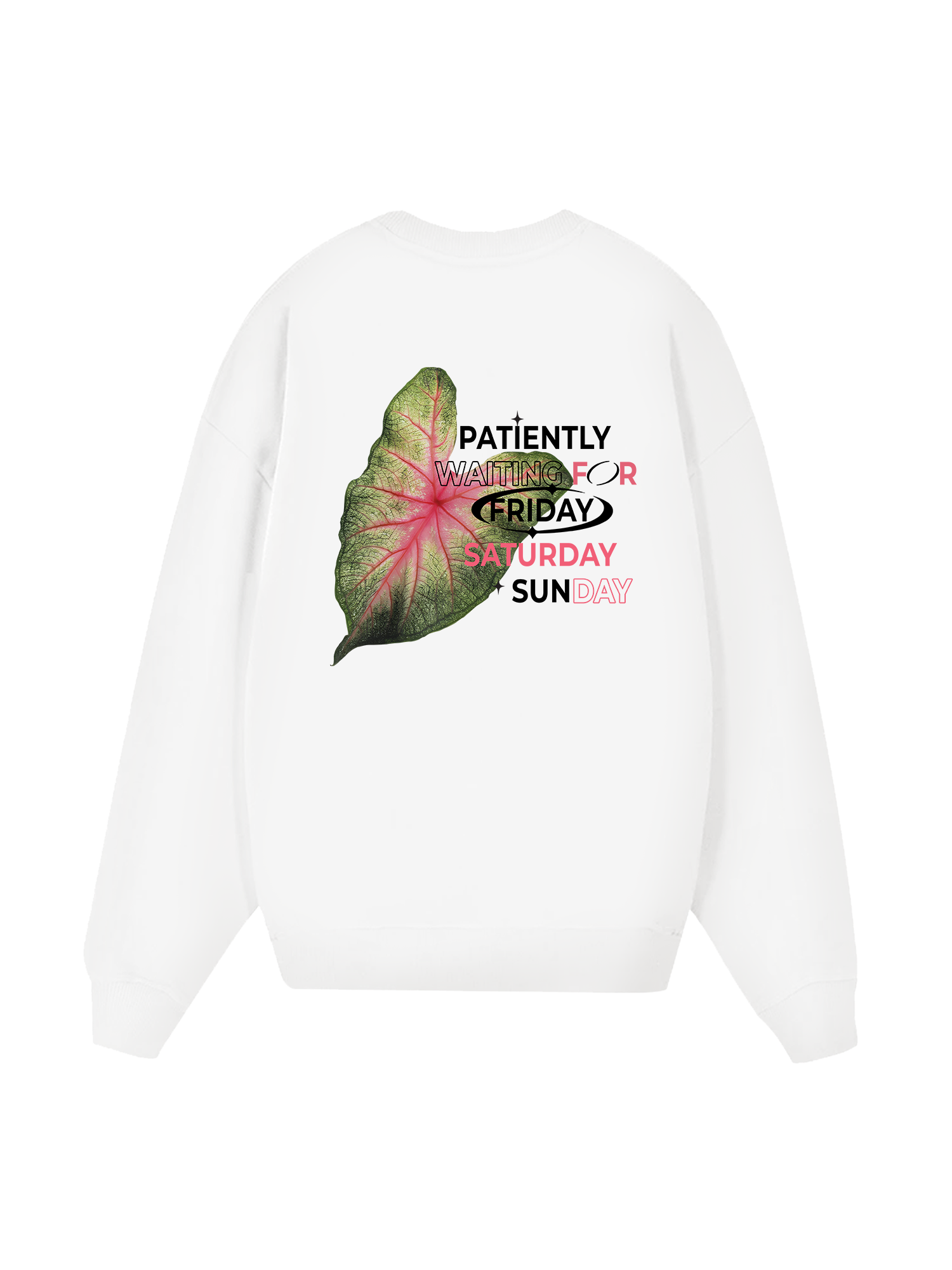 Tropical Leaf Sweater