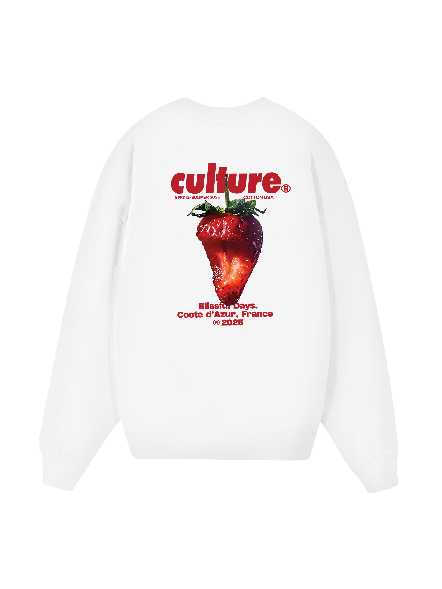 Tropical Culture Strawberry Sweater