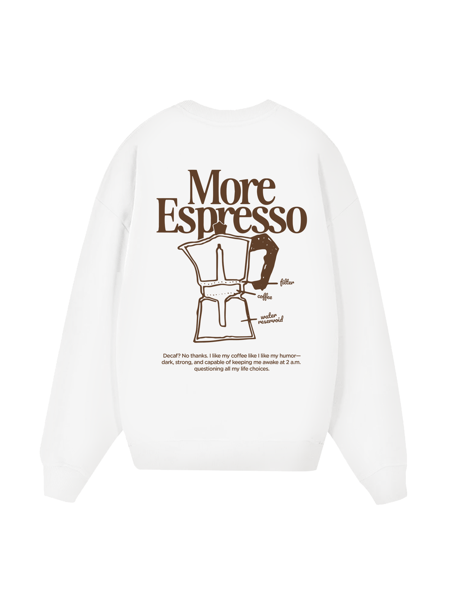 More Espresso Sweater