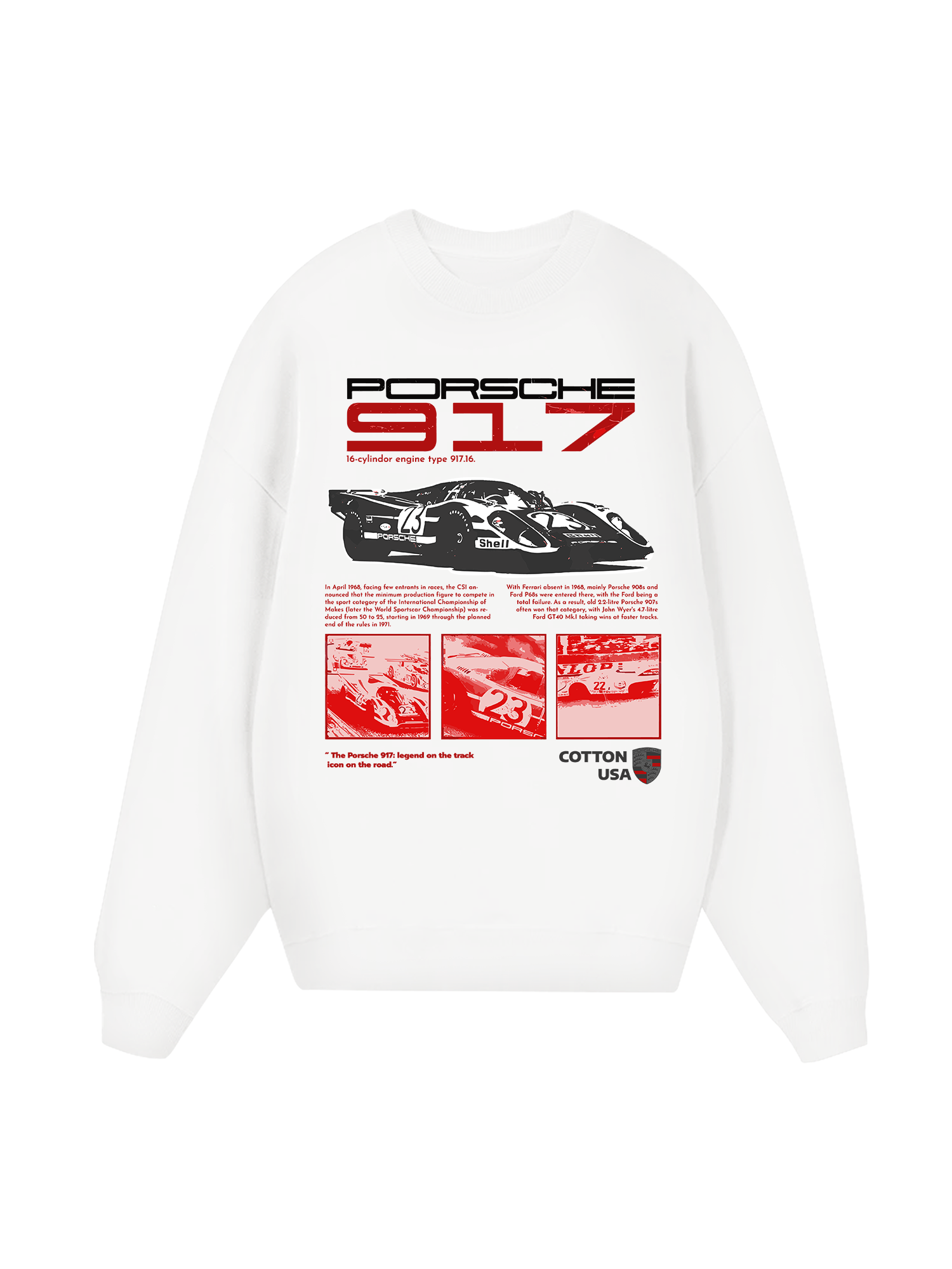 Porsche 917 16-Cylindor Sweater