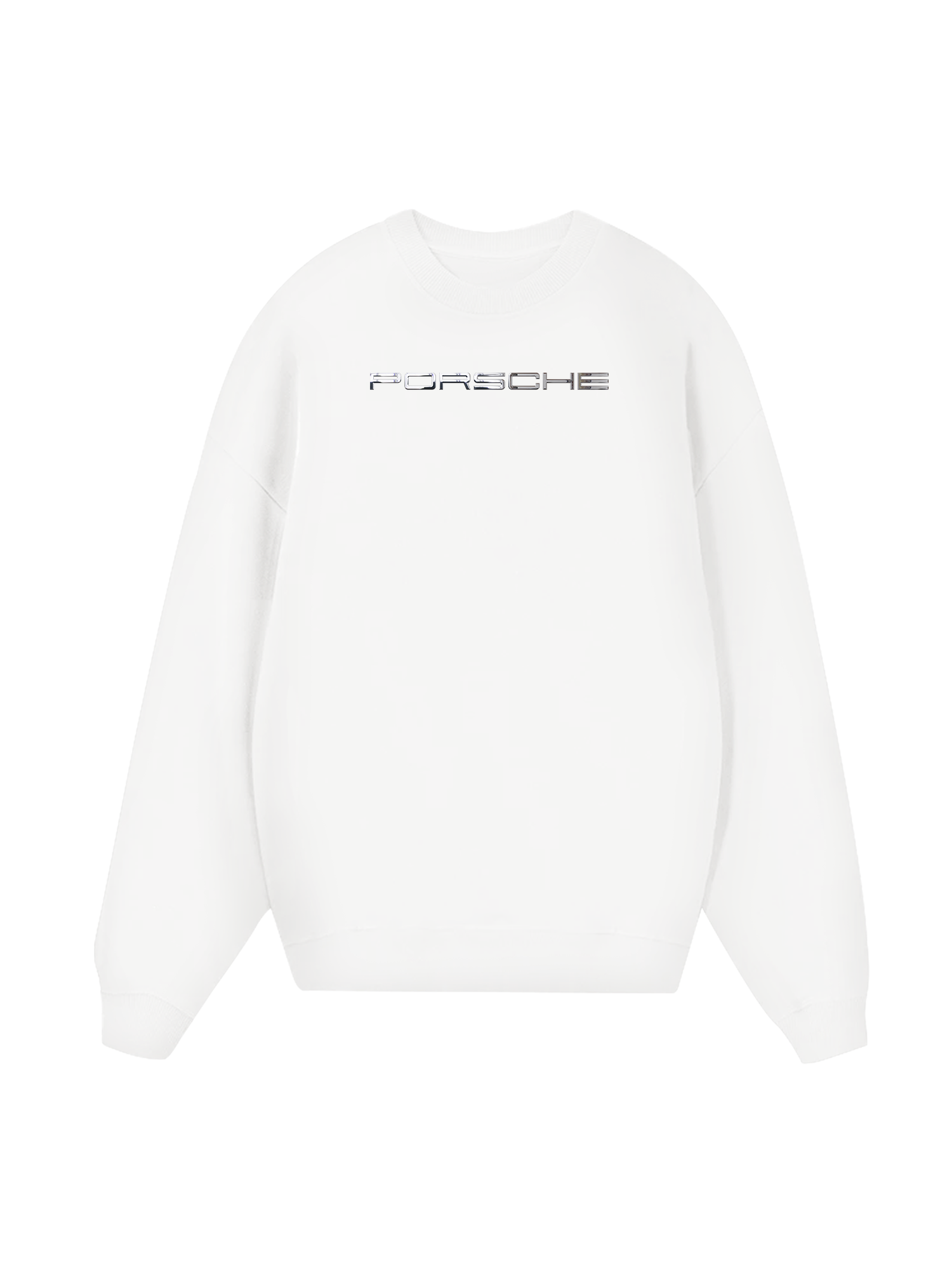 Porsche Chrome Typo Sweater