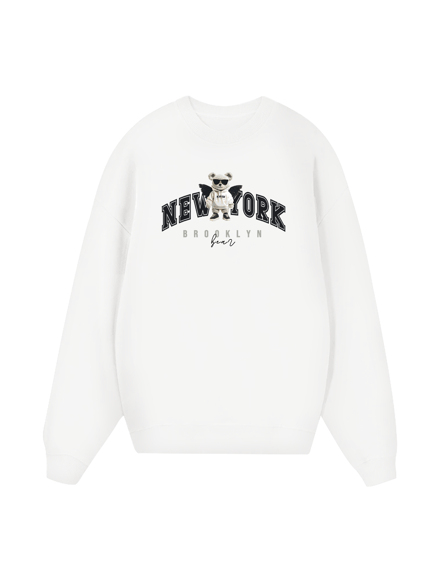 City New York Bear Sweater