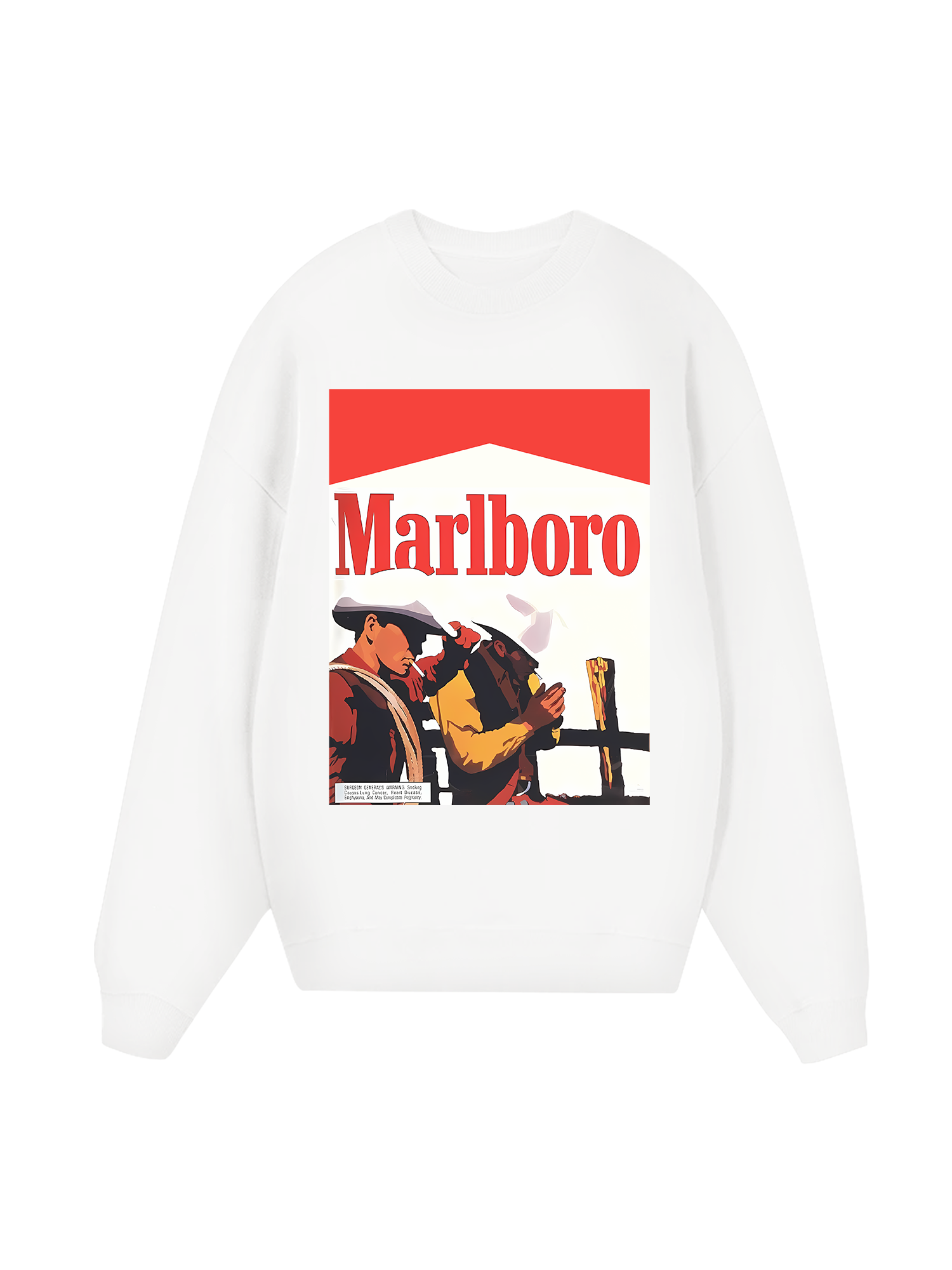 Marlboro Hunting Cowboy Sweater