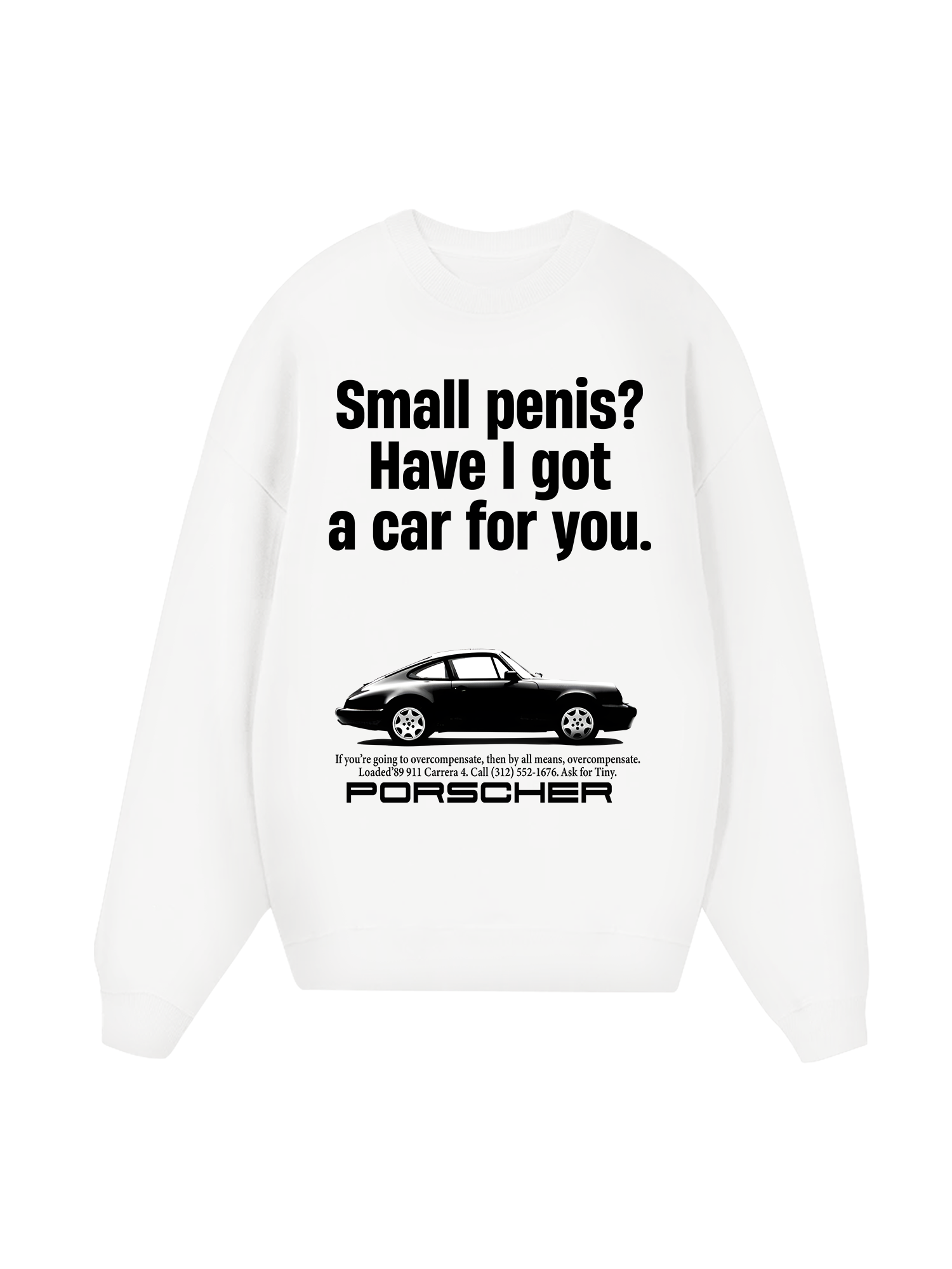 Porsche Small Penis Sweater