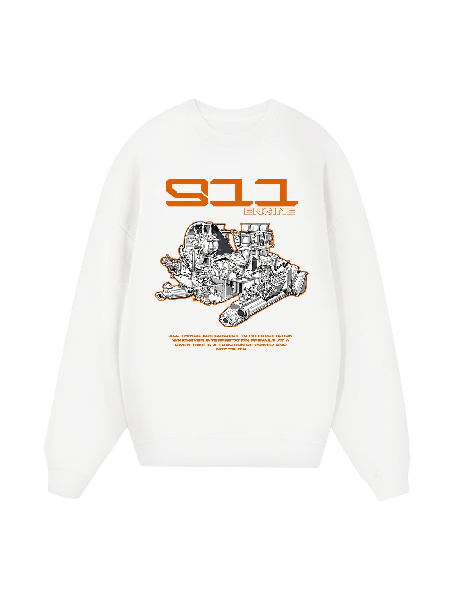 Porsche 911 Engine Sweater